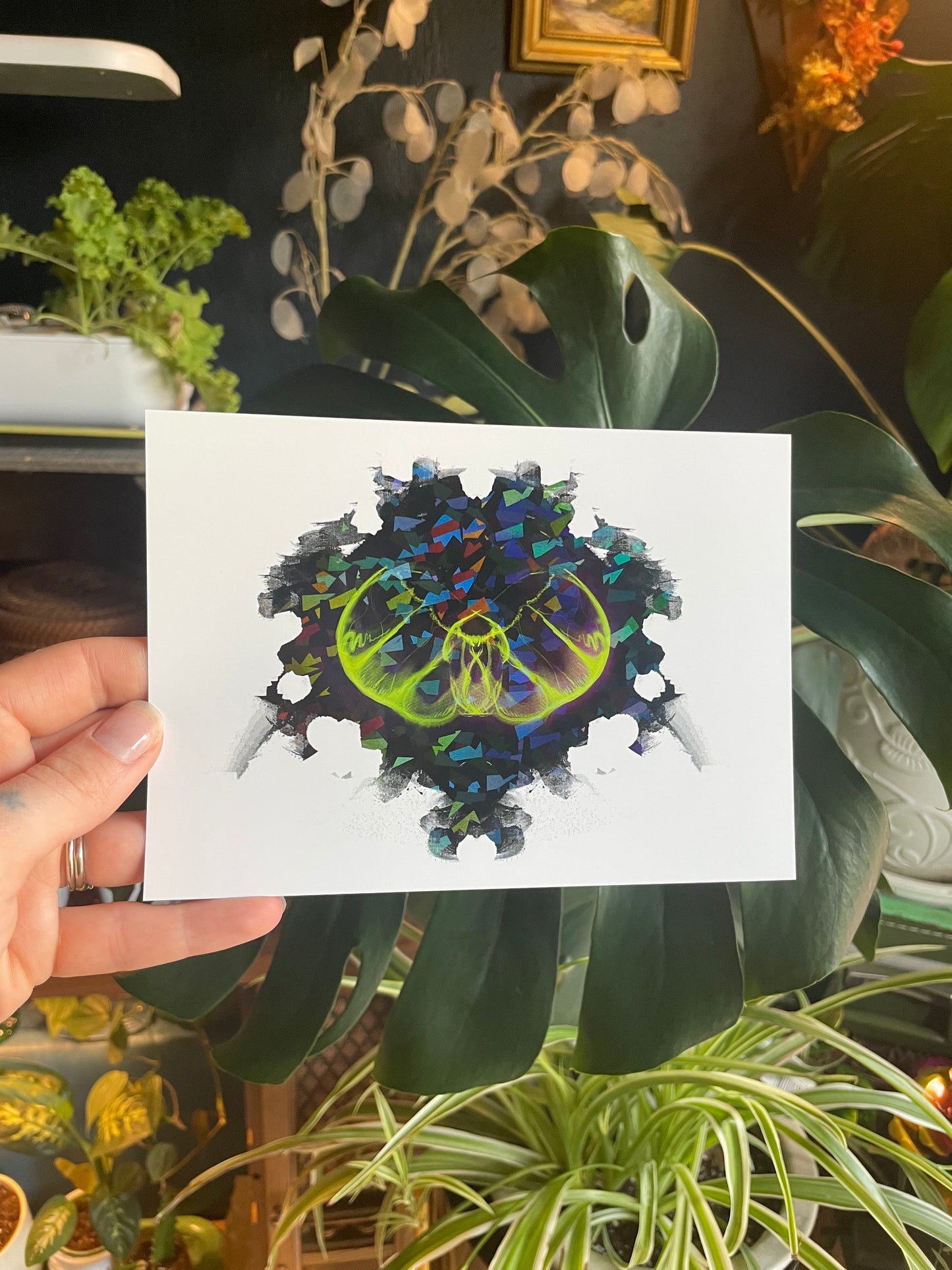 5x7 Holographic Phantasm Art Print