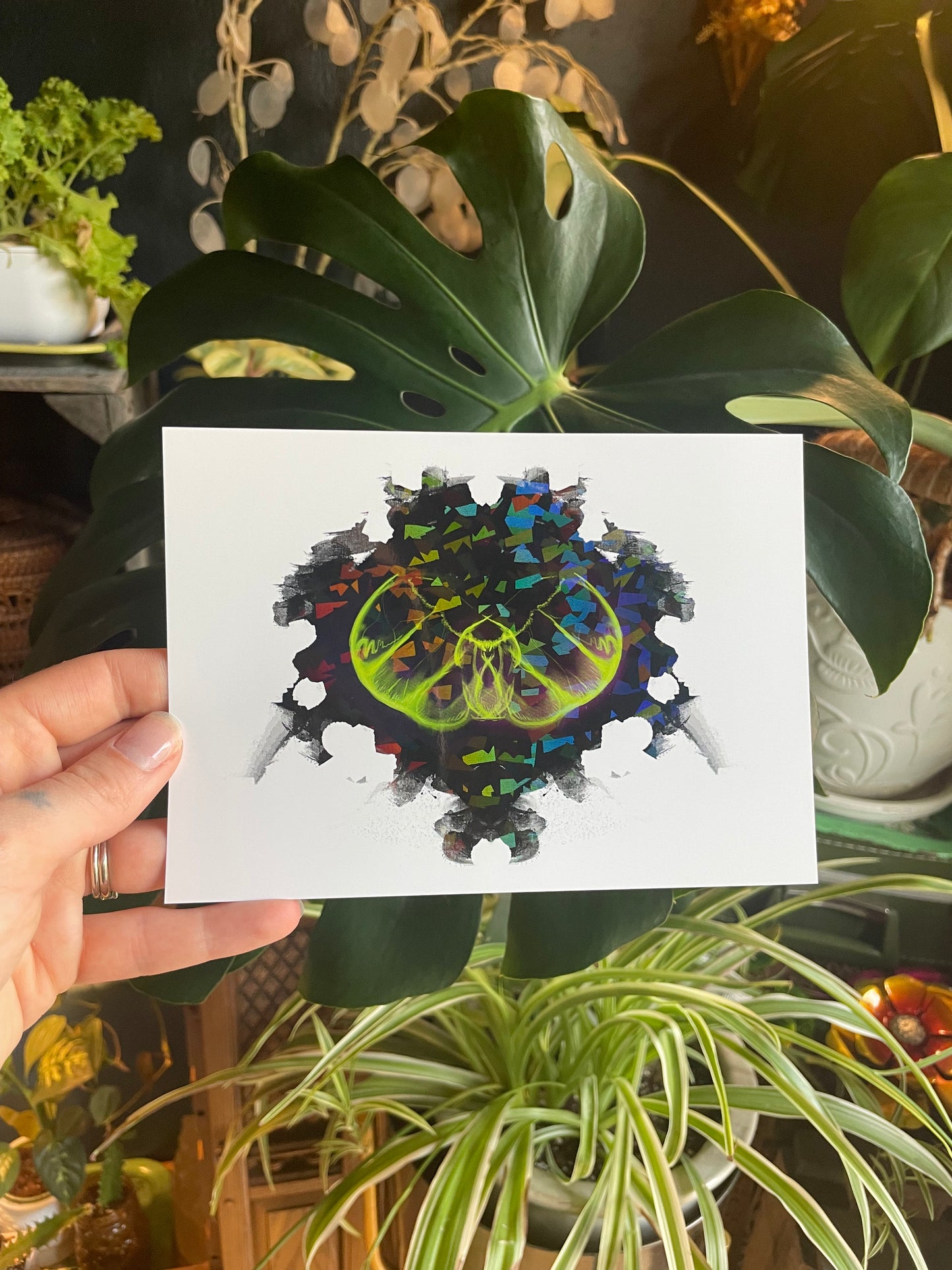 5x7 Holographic Phantasm Art Print