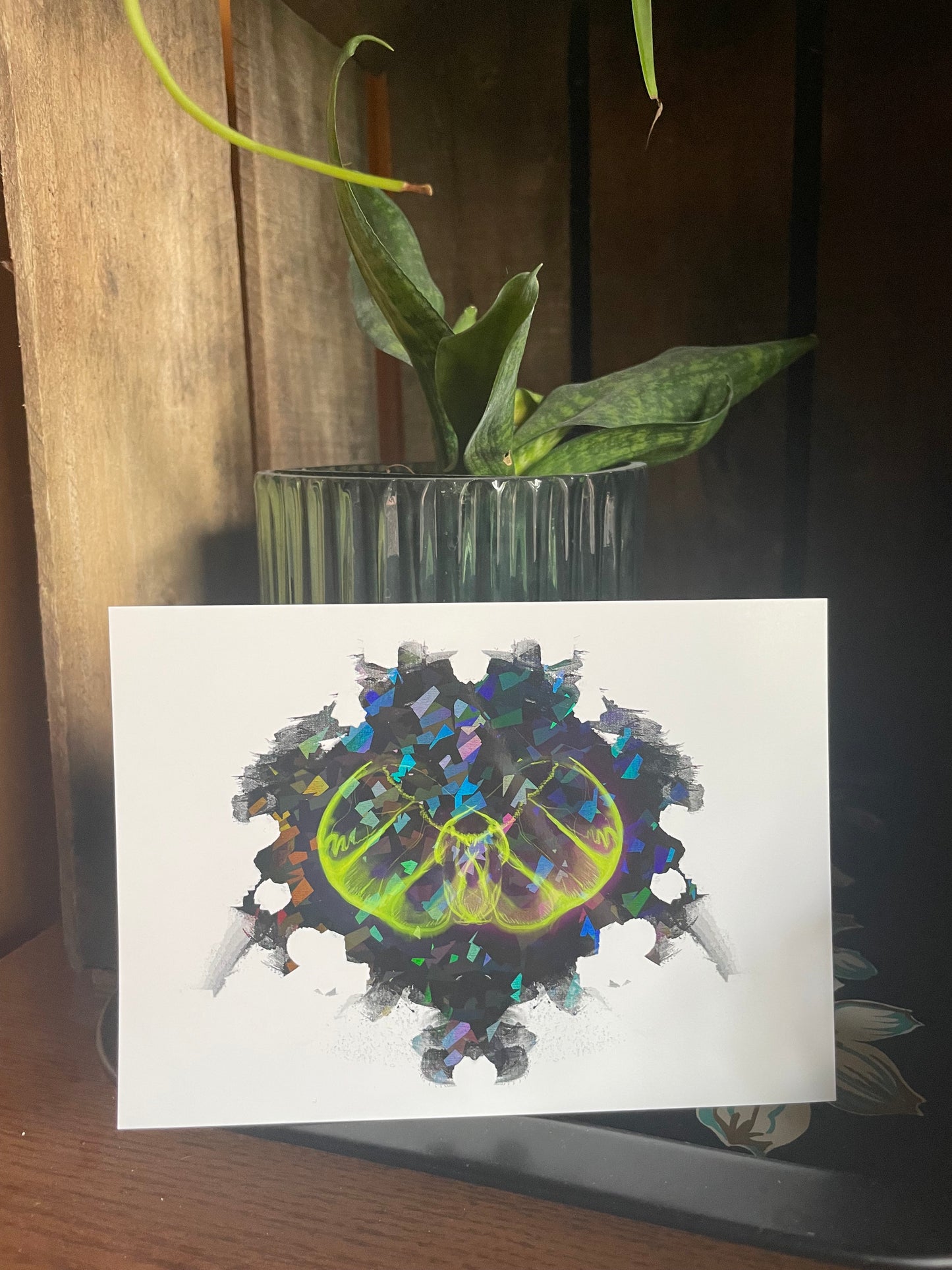 5x7 Holographic Phantasm Art Print