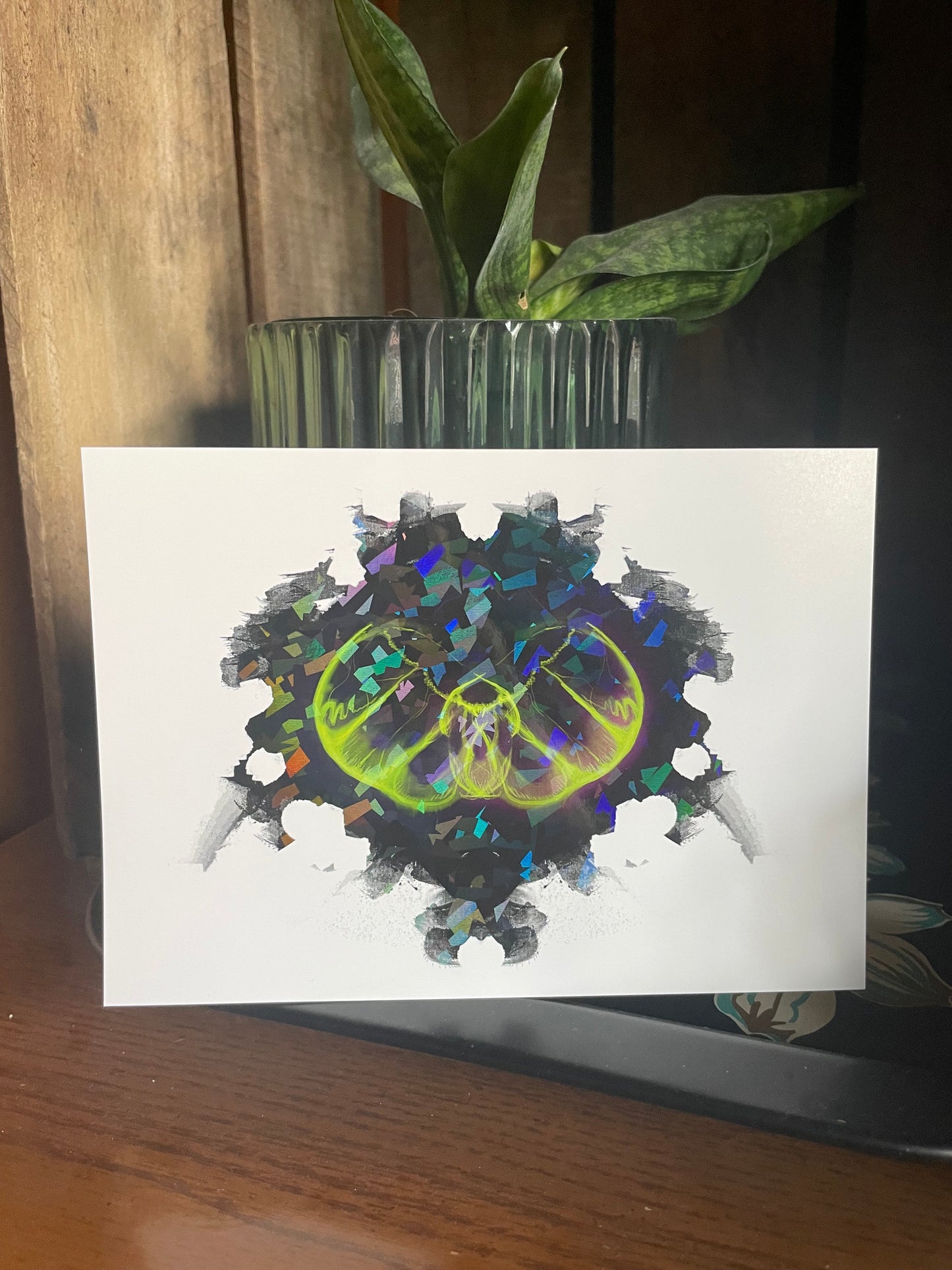 5x7 Holographic Phantasm Art Print