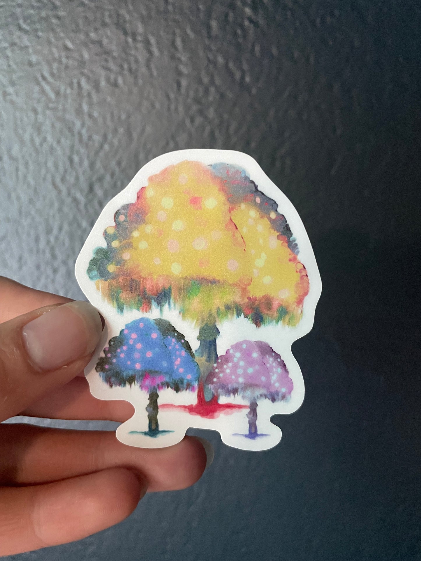 Ghost Fungi Mushroom Vinyl Sticker