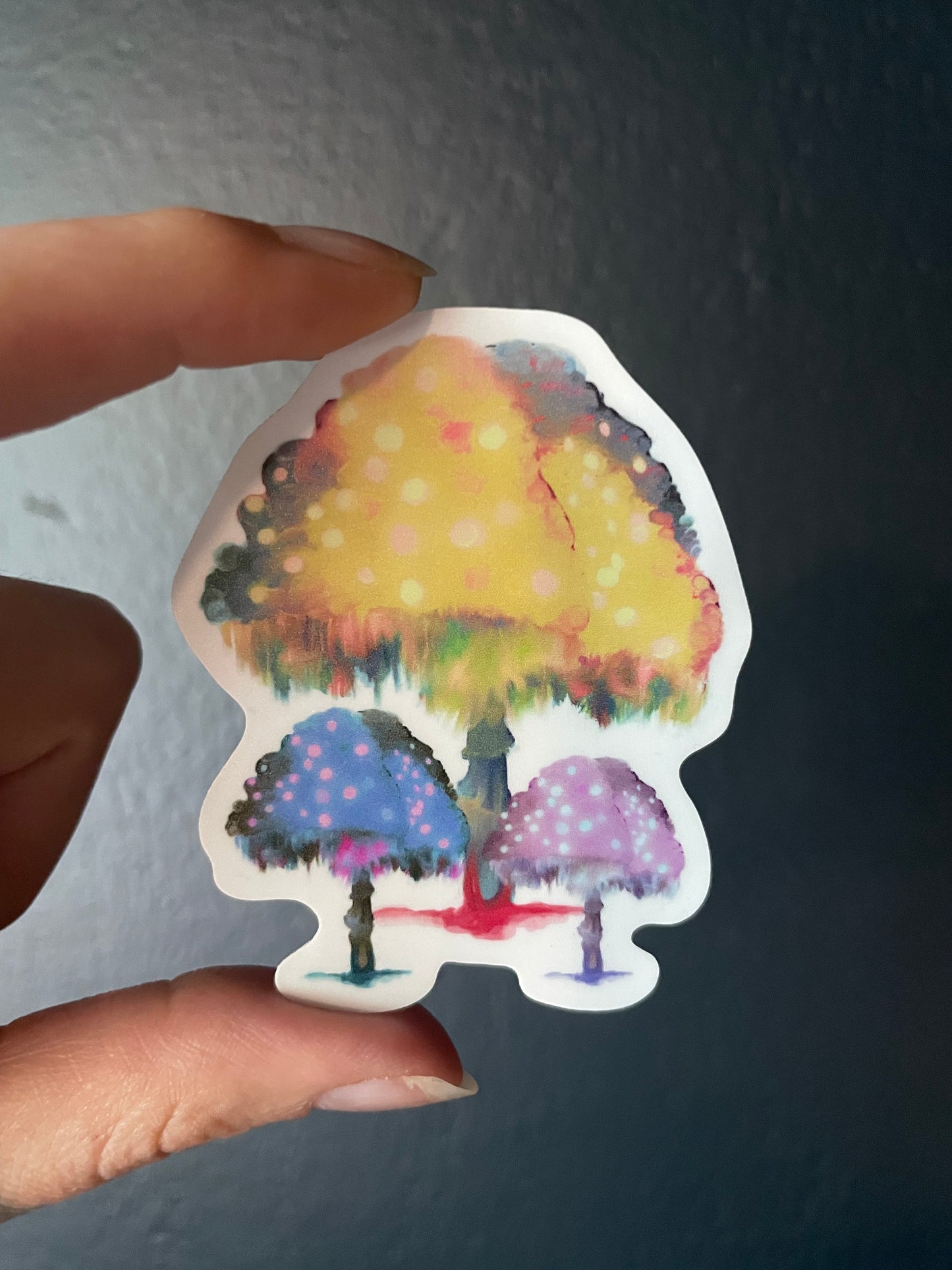 Ghost Fungi Mushroom Vinyl Sticker