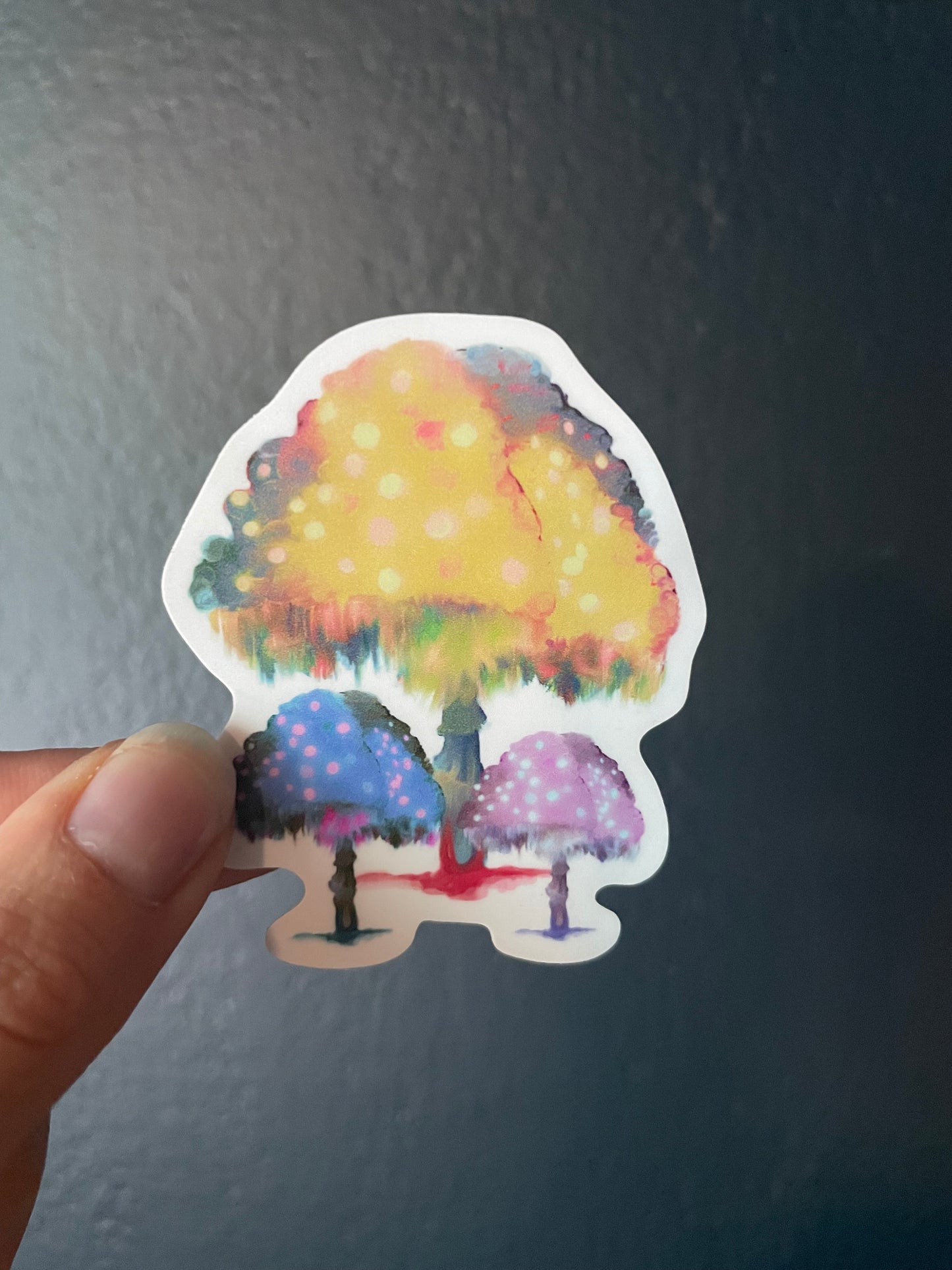 Ghost Fungi Mushroom Vinyl Sticker