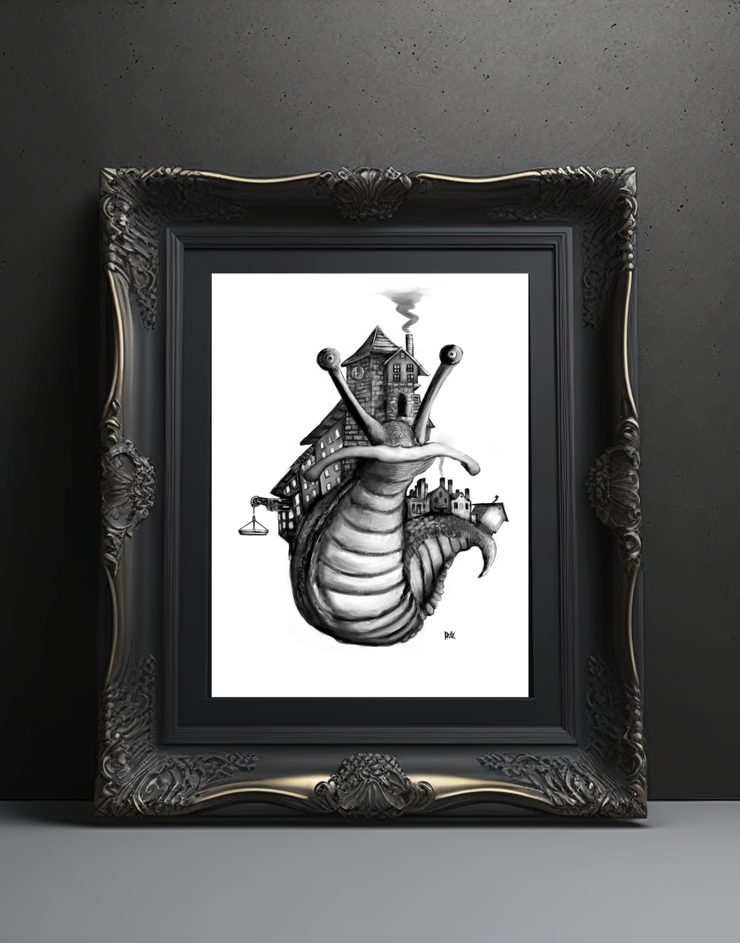City Slug Art Print