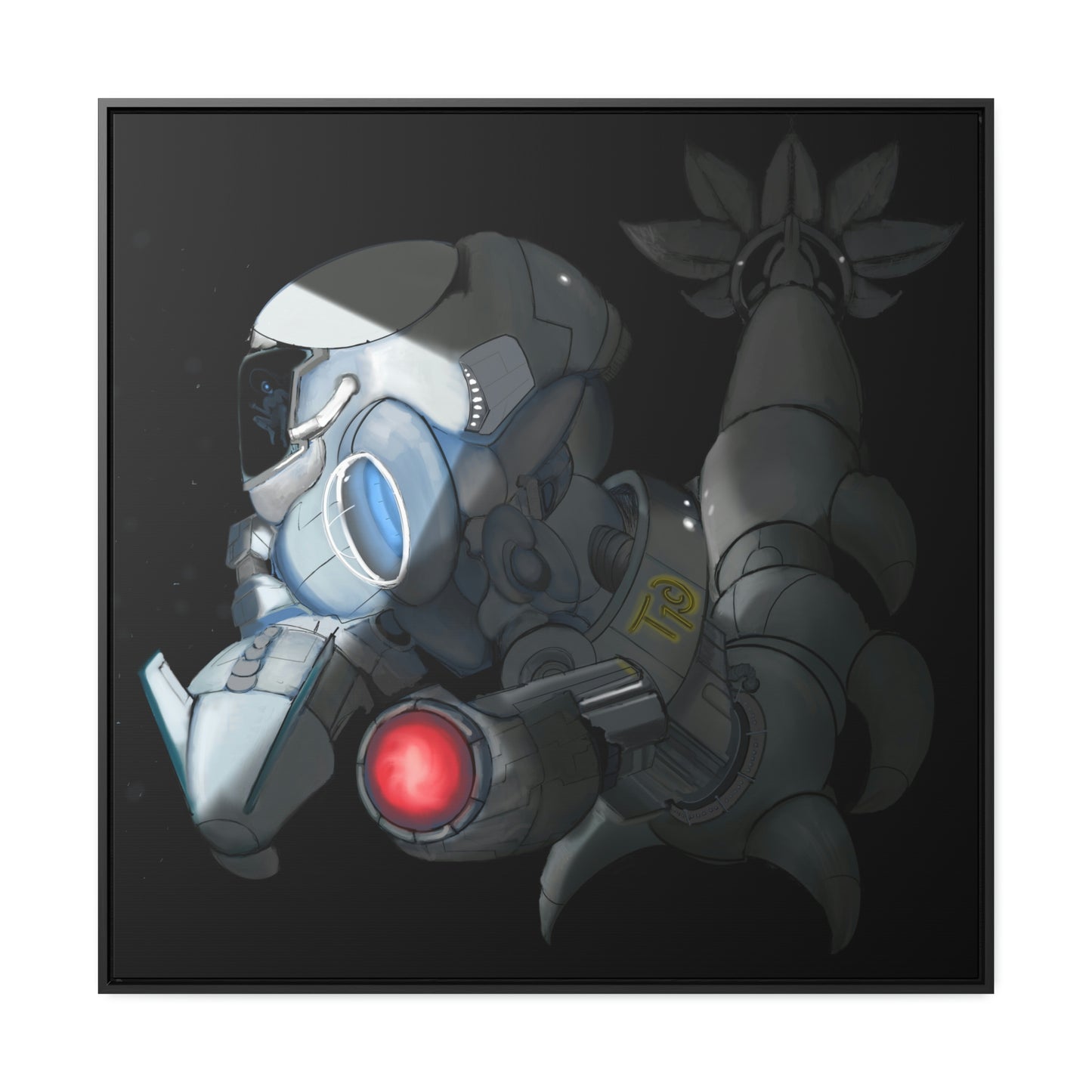 Aquanaut Gallery Canvas Square Frame