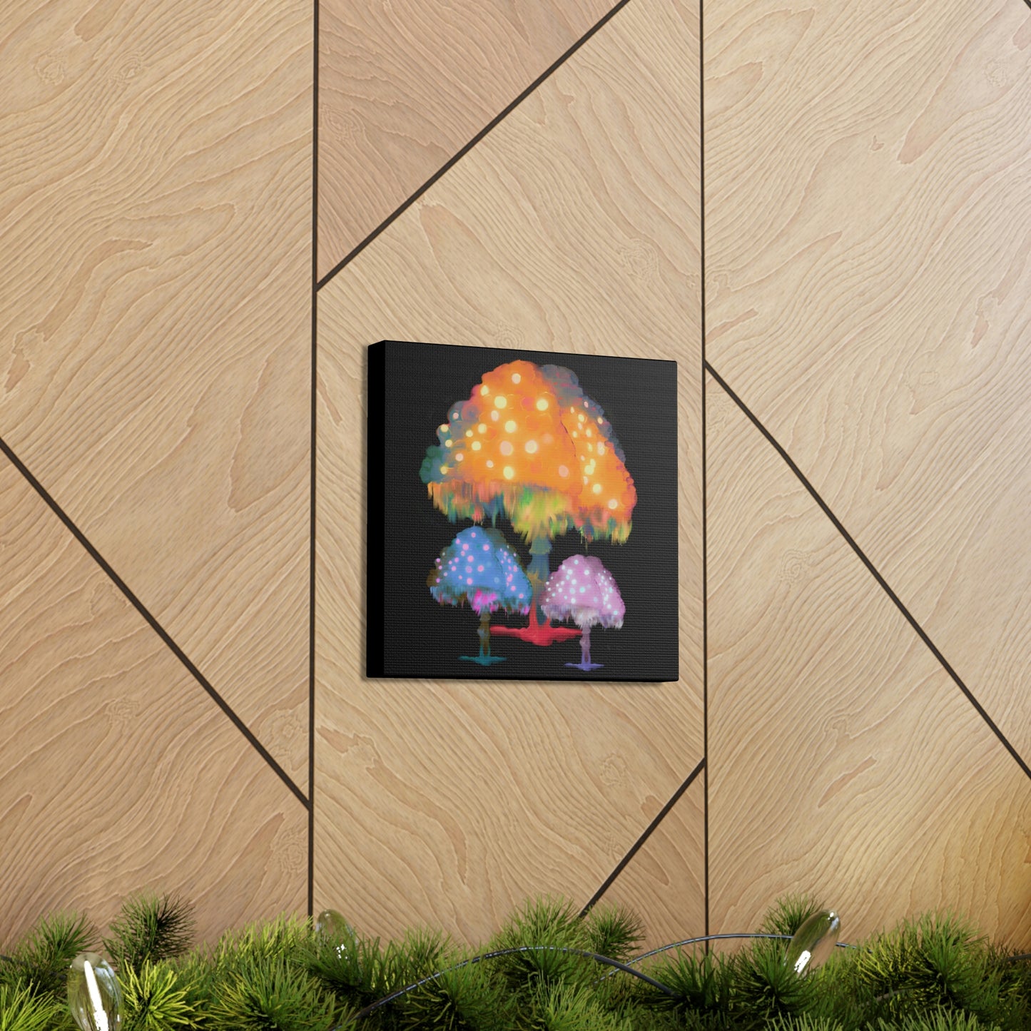 Ghost Fungi Canvas Gallery Wraps