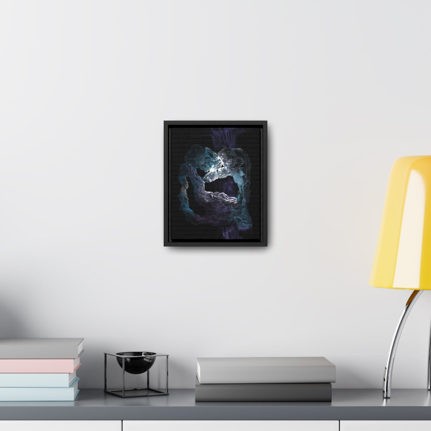Anomalous Presence Gallery Canvas Wrap in Vertical Frame