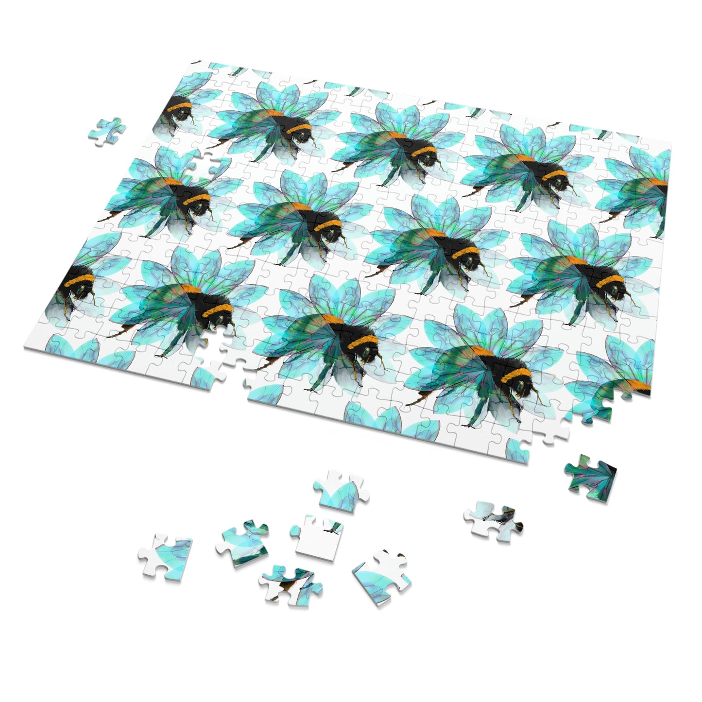 Bee in the Flower Jigsaw Puzzle (30, 110, 252, 500,1000-Piece)