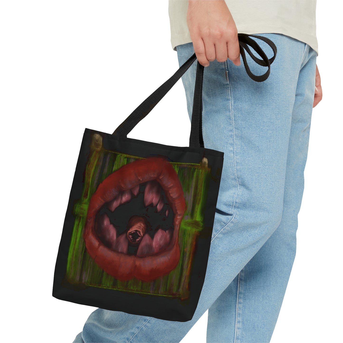 Parasite Mouth Tote Bag