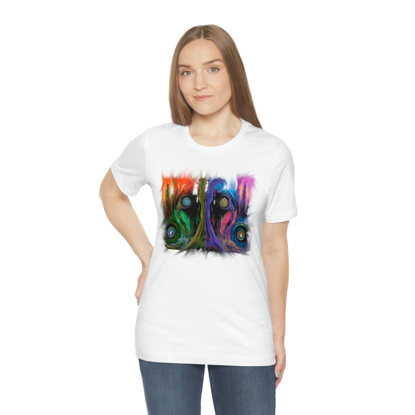 Deep In The Forest of Illusions Unisex Short Sleeve Tee