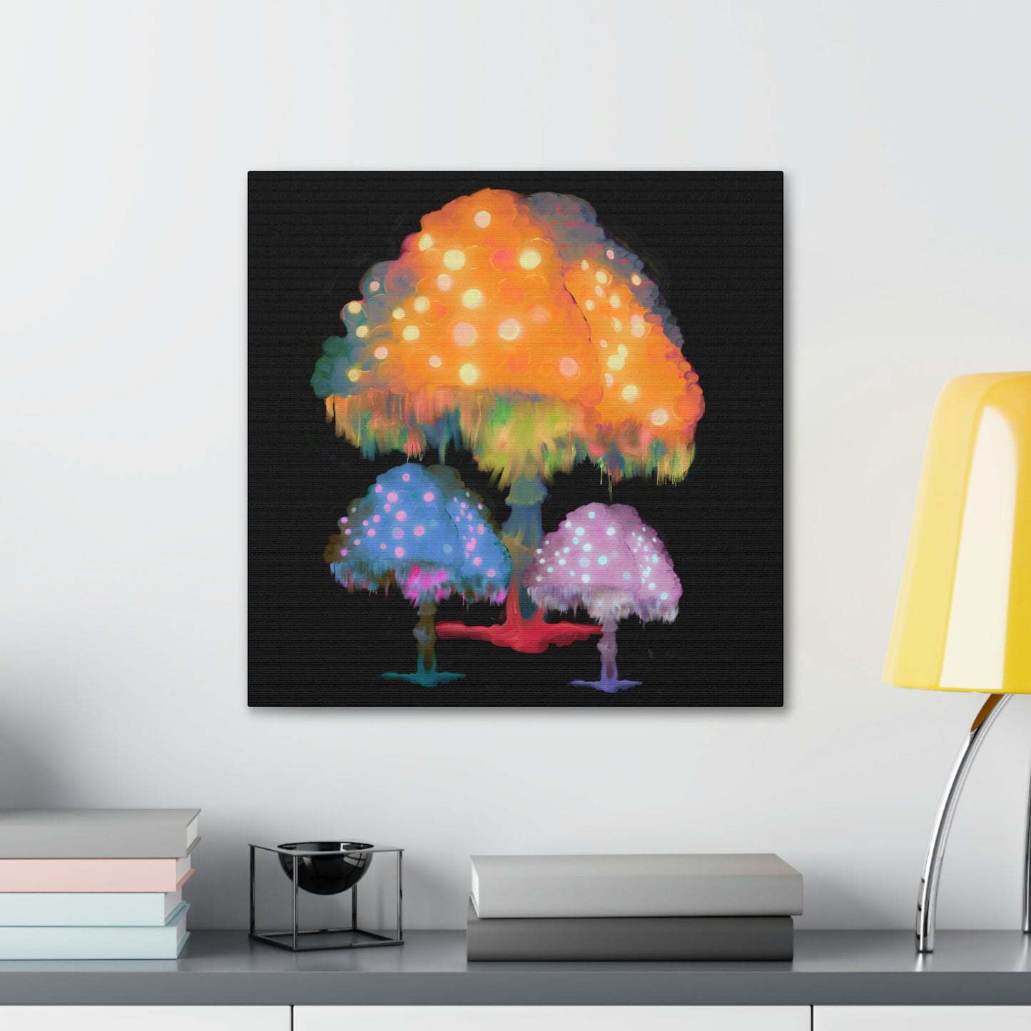 Ghost Fungi Canvas Gallery Wraps