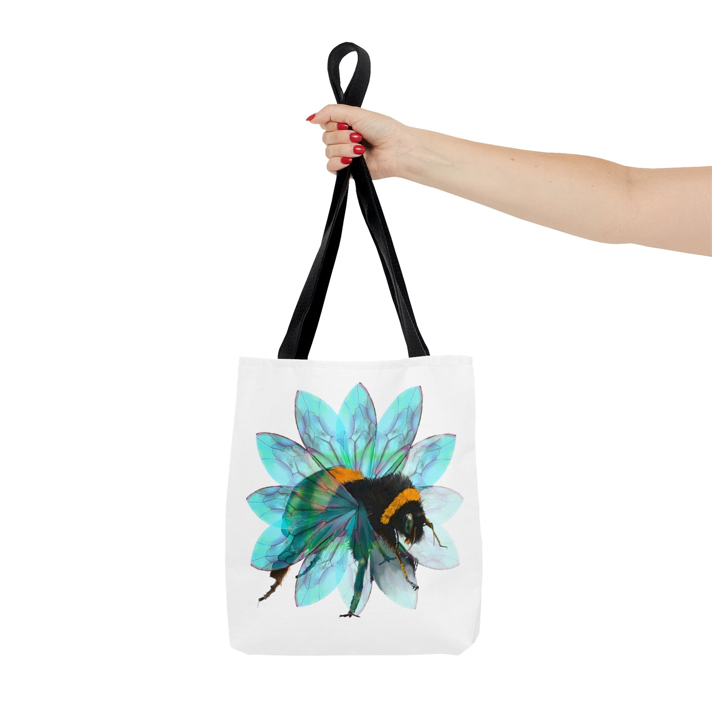 Bee In The Flower Tote Bag