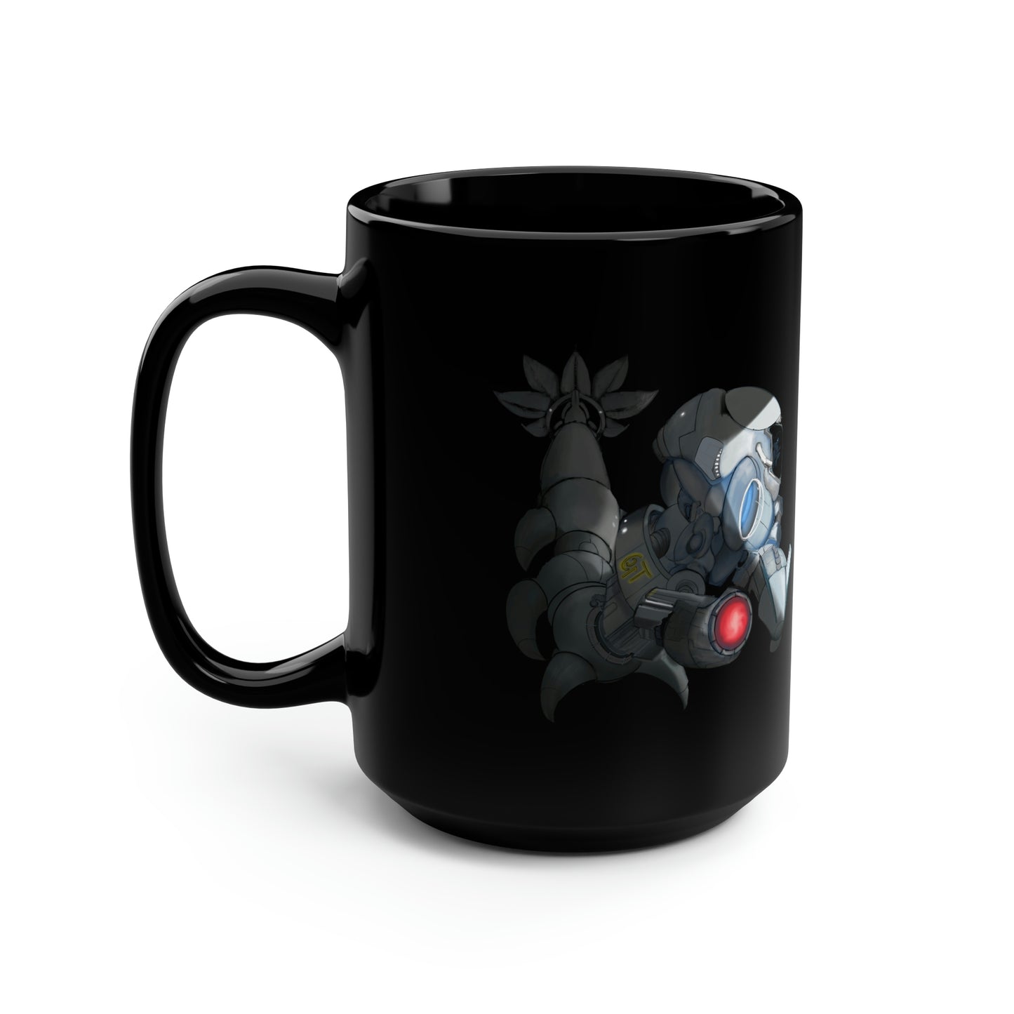 Aquanaut Black Mug, 15oz