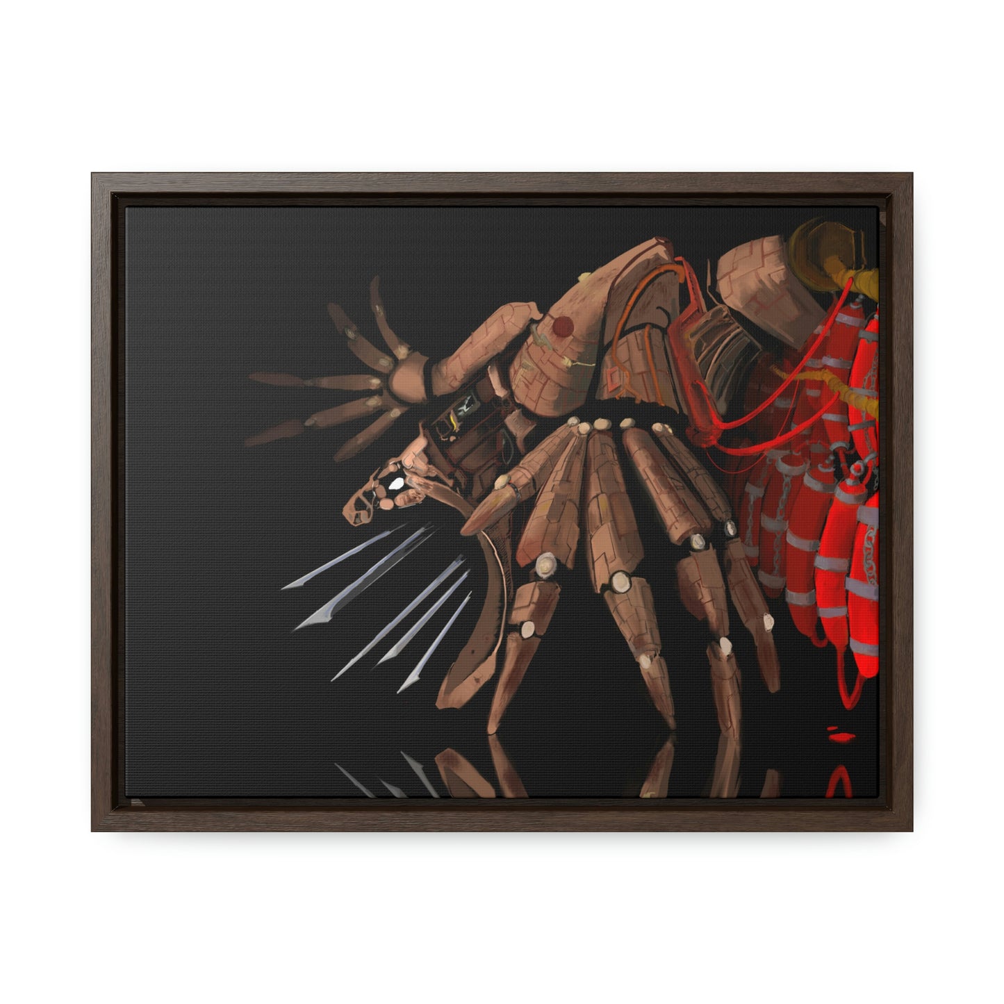 Phlebotomite Gallery Canvas Wrap in Horizontal Frame