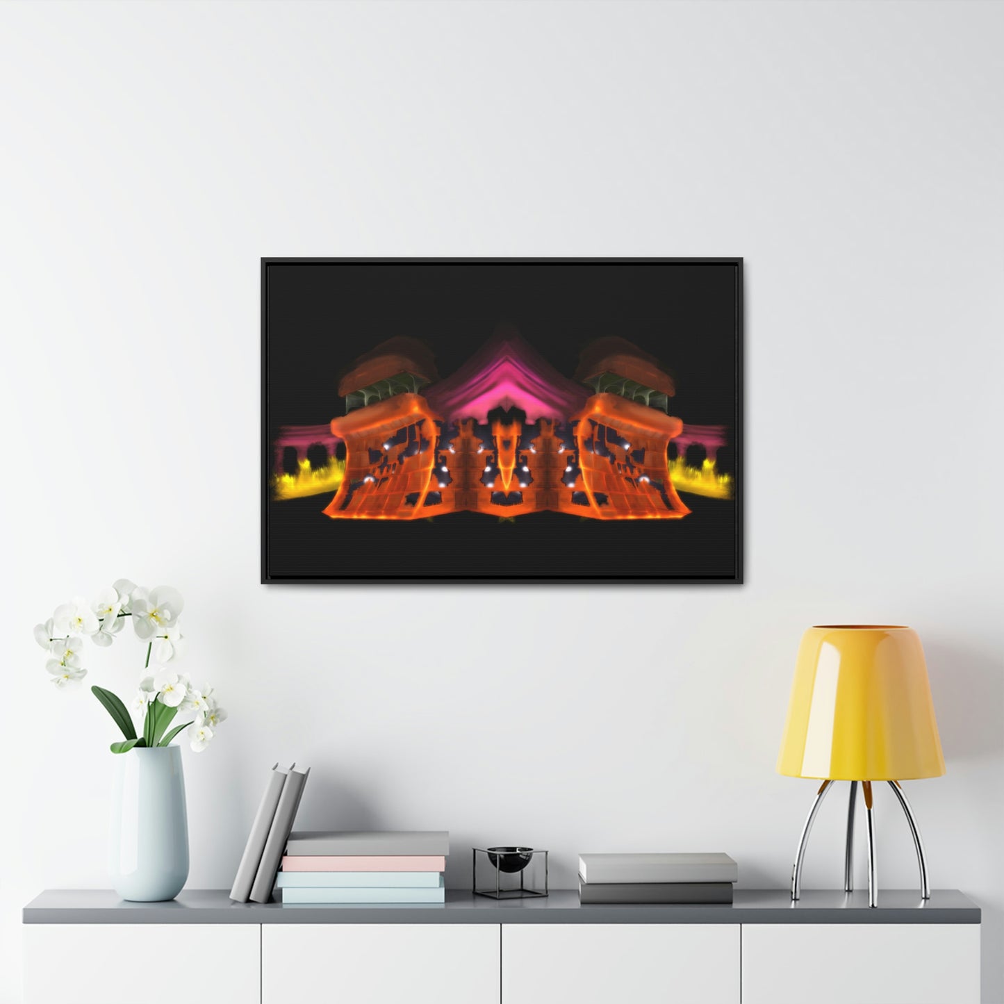 Polymerase III Corruption Gallery Canvas Wrap on Horizontal Frame
