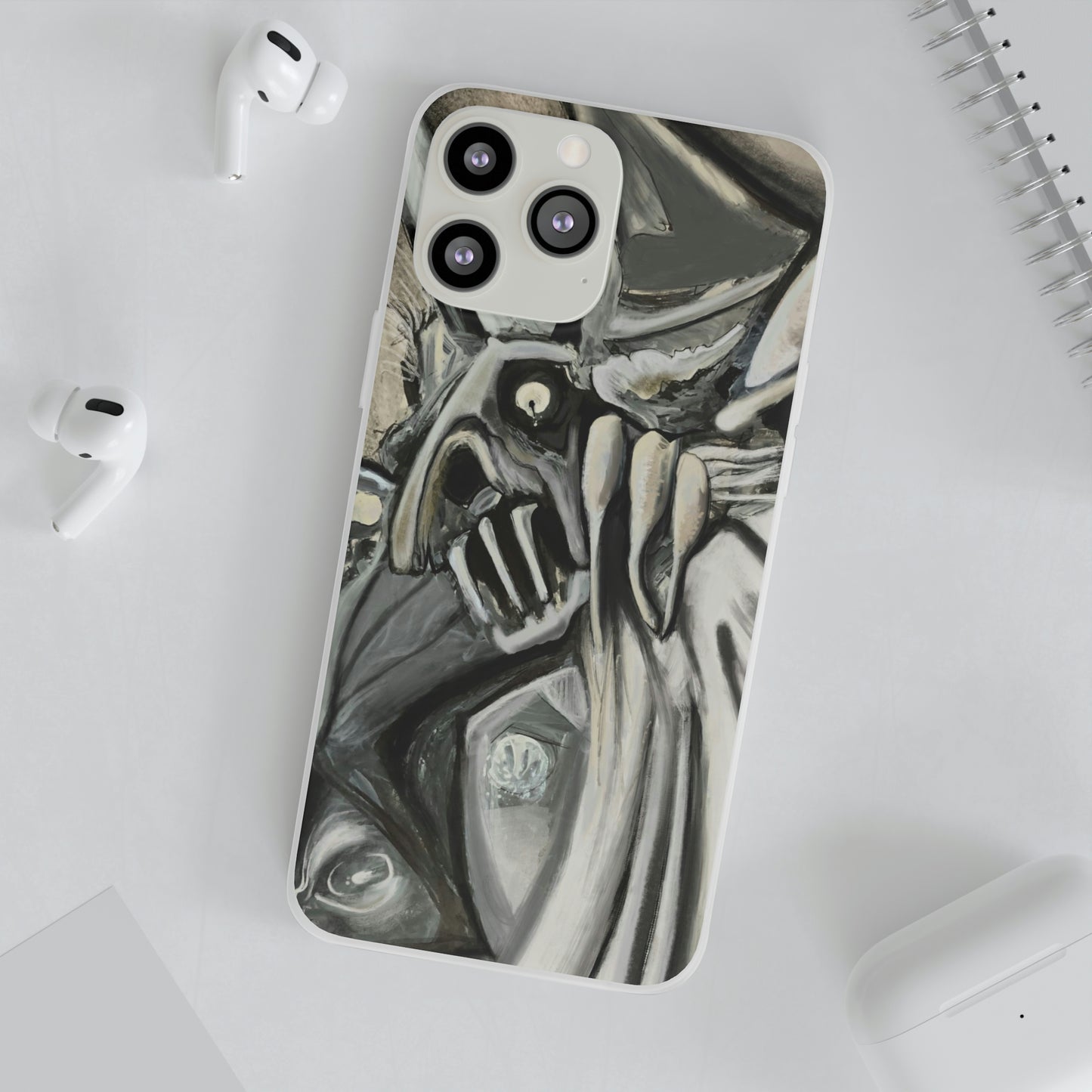 Terrified Flexi Phone Case for iphone and Samsung