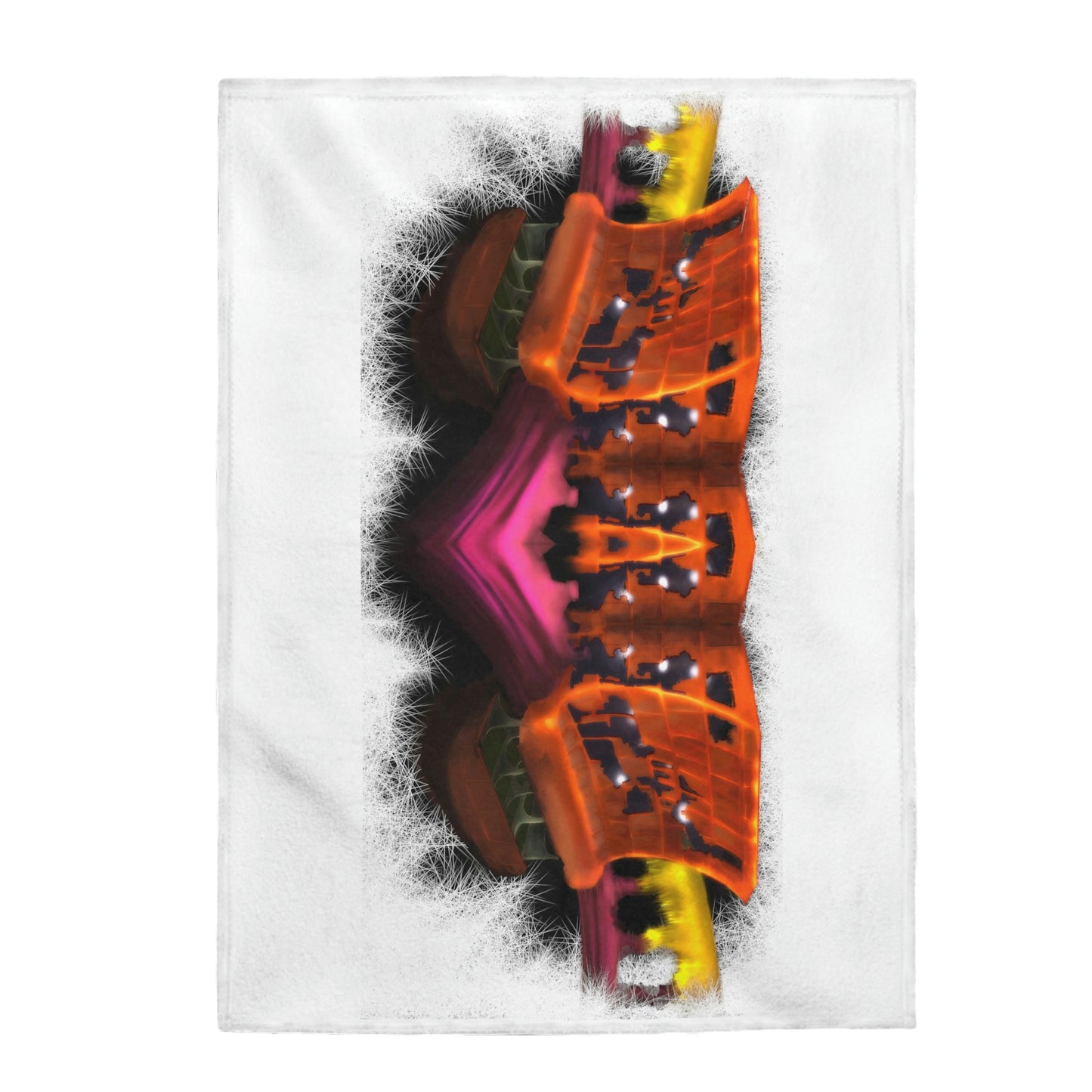 Polymerase III Corruption Velveteen Plush Blanket
