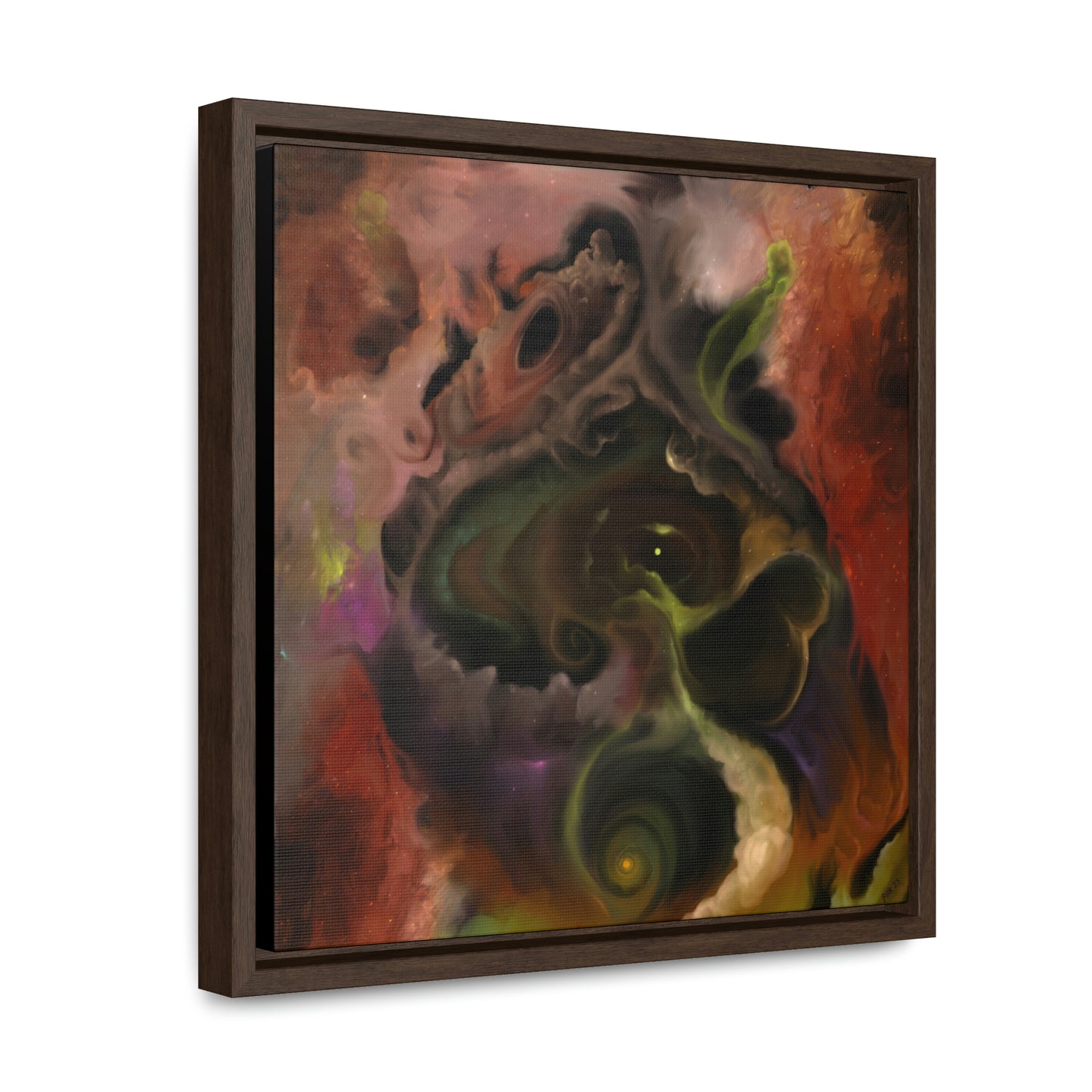 Nebula Fantastic Gallery Canvas Wrap, Square Frame
