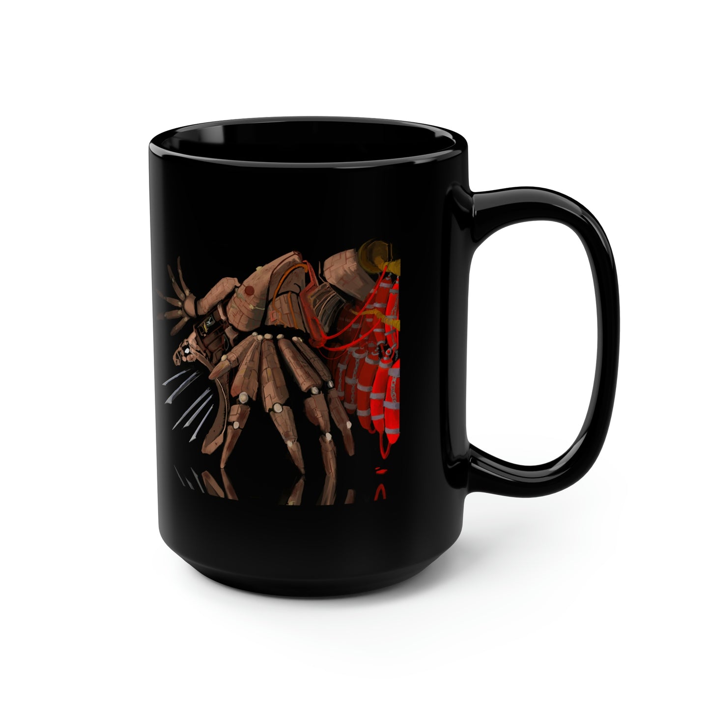 Phlebotomite Black Mug, 15oz