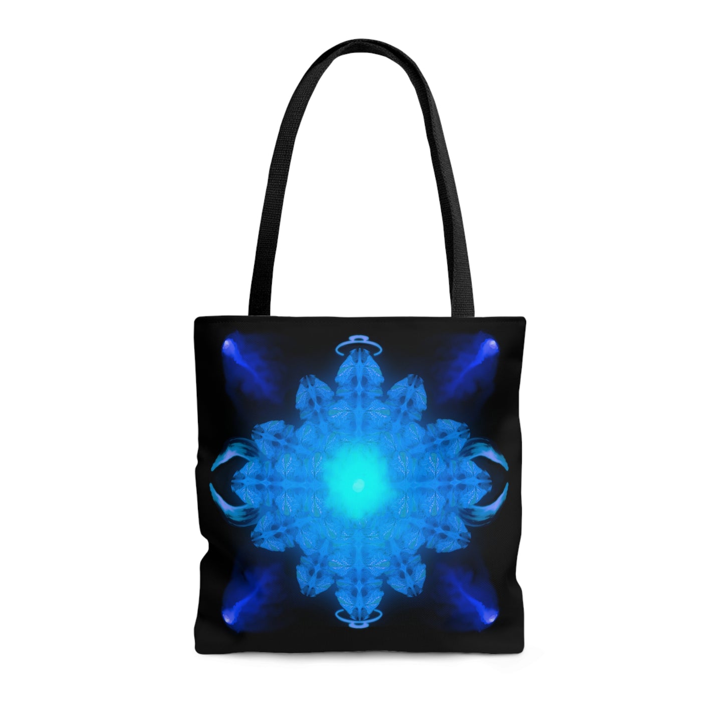 Fire & Ice Burst Tote Bag