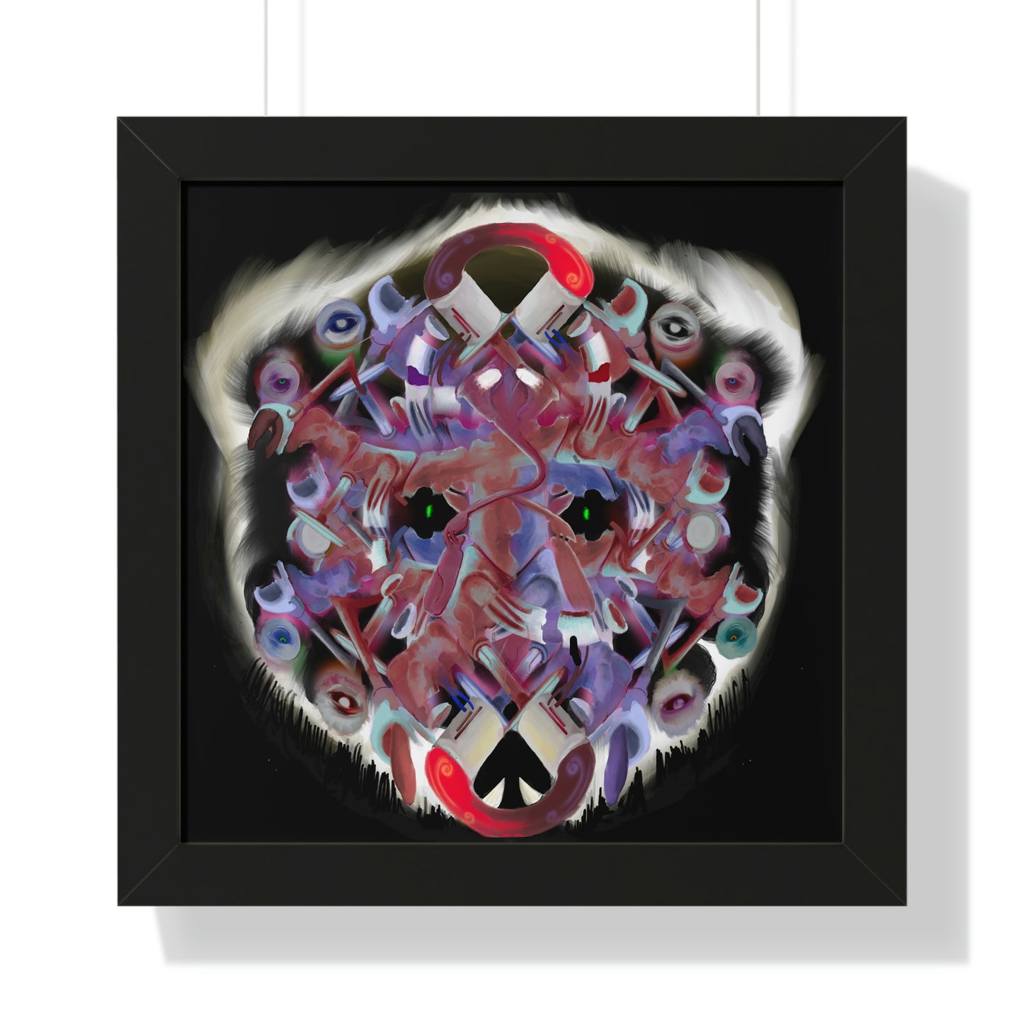 Interfaces Framed 16"x16" Poster
