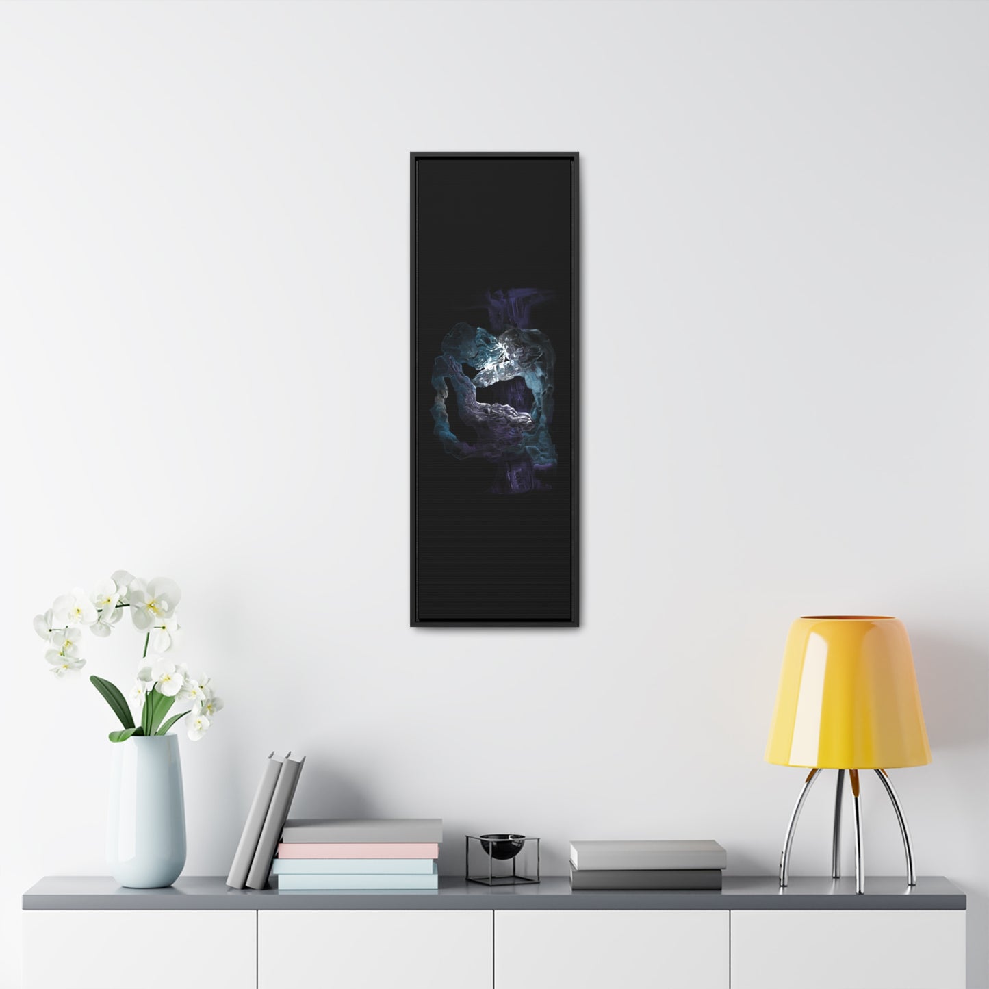 Anomalous Presence Gallery Canvas Wrap in Vertical Frame
