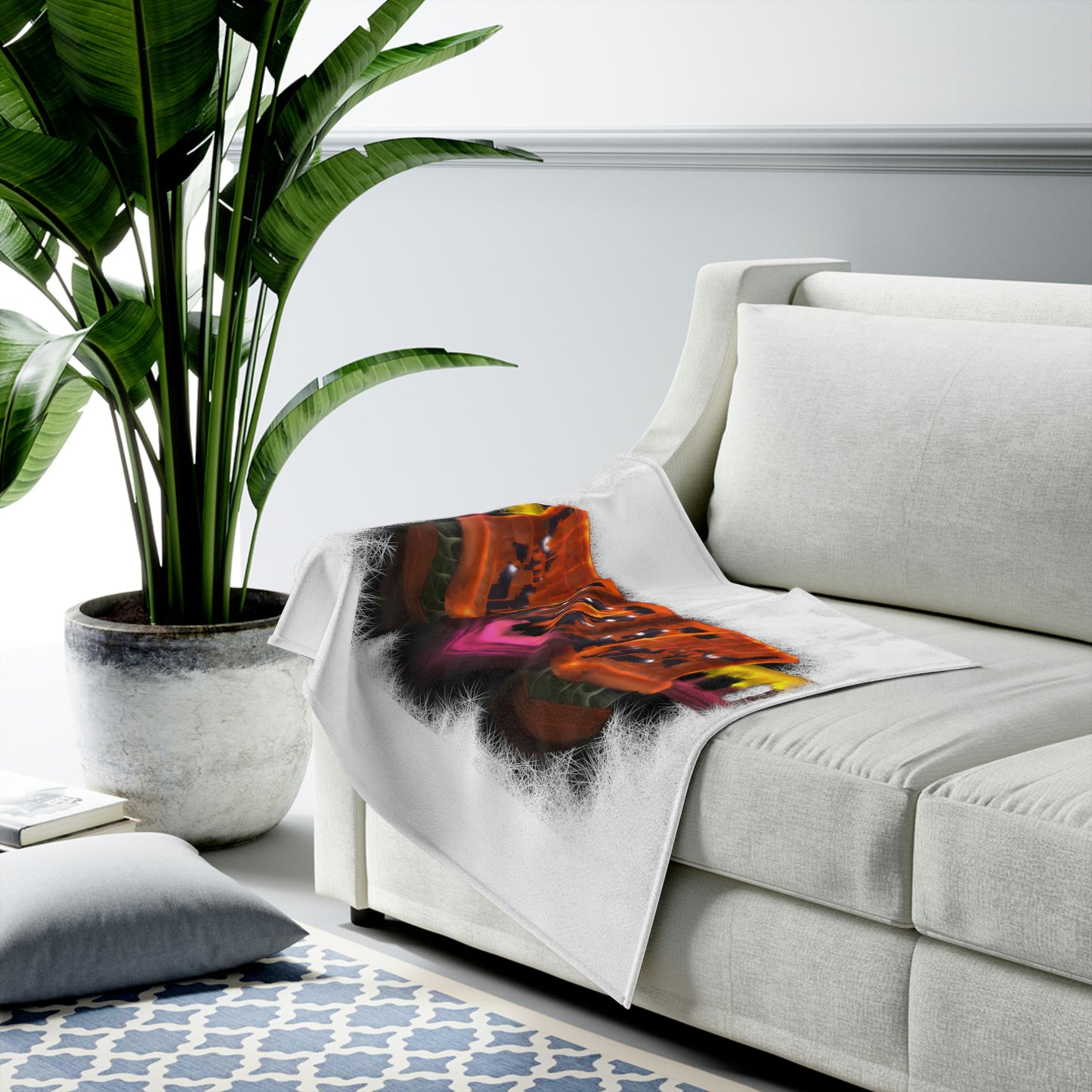 Polymerase III Corruption Velveteen Plush Blanket