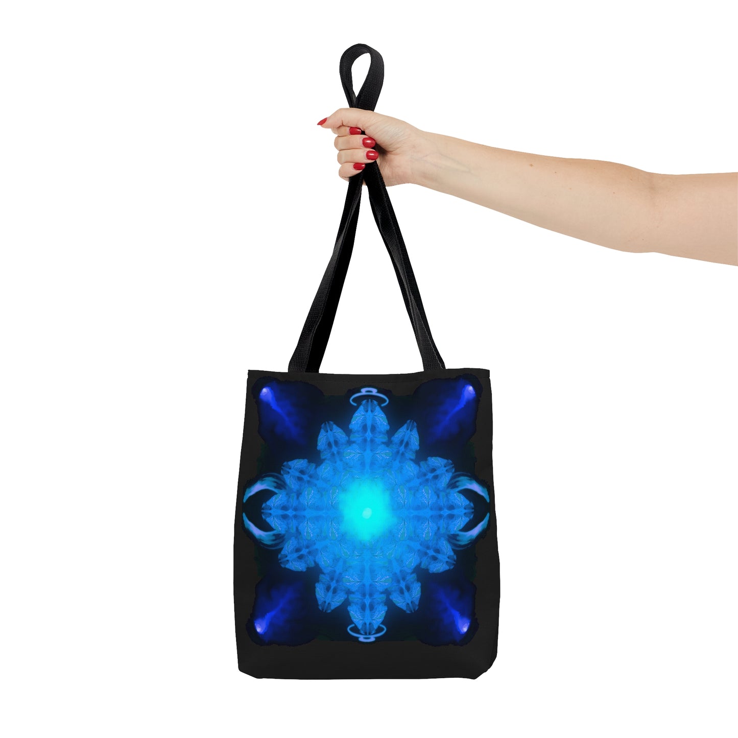 Fire & Ice Burst Tote Bag