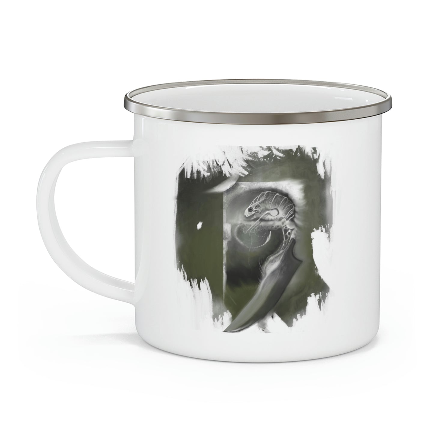 Critter #1 Enamel Camping Mug