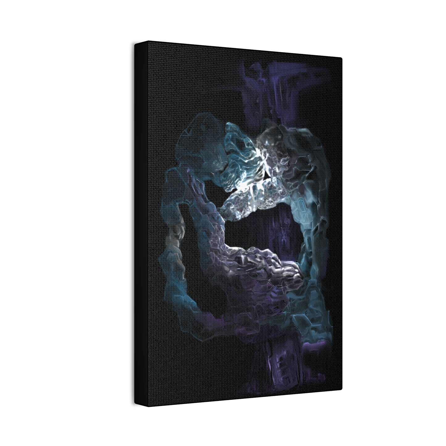 Anomalous Presence Print on Stretched Canvas