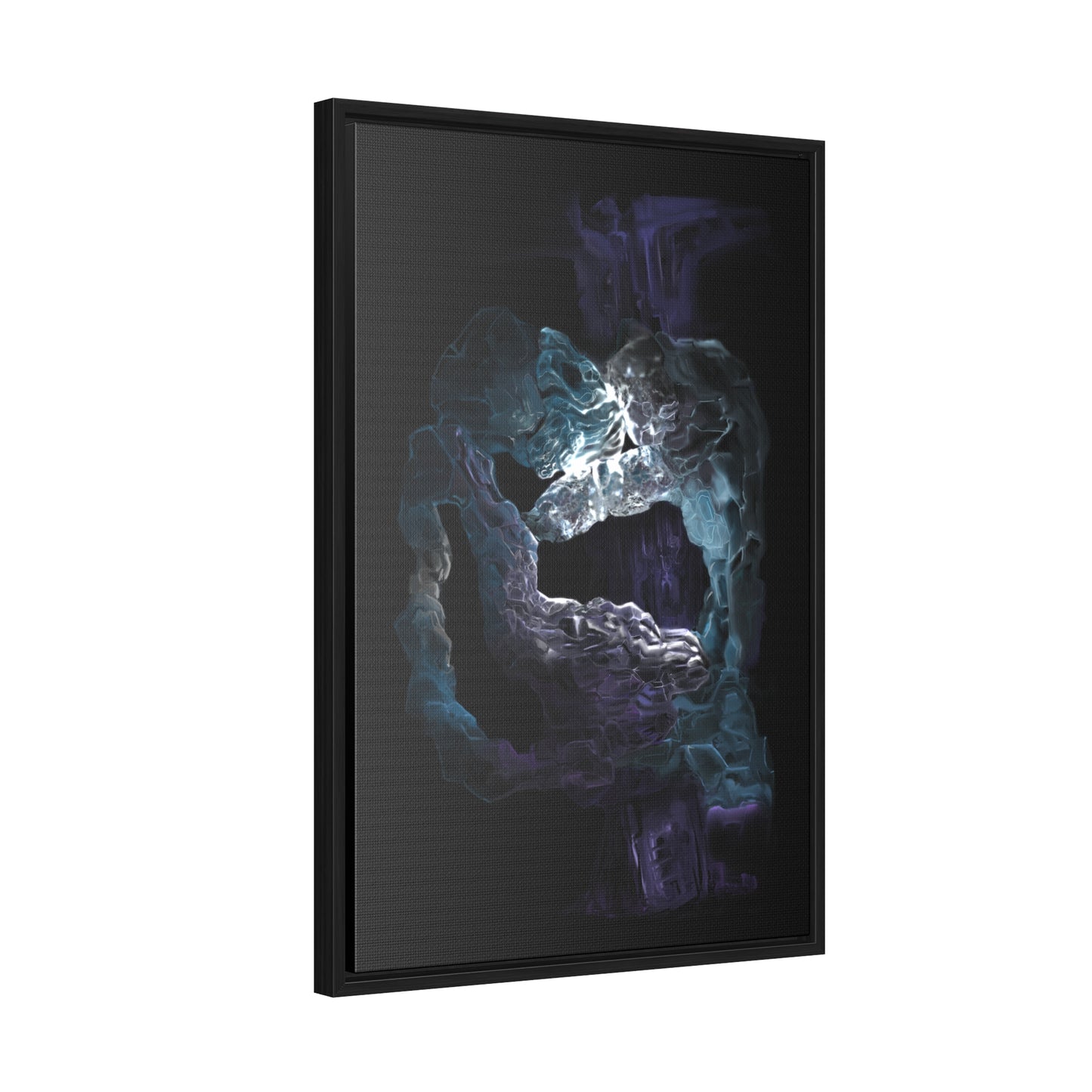 Anomalous Presence Gallery Canvas Wrap in Vertical Frame