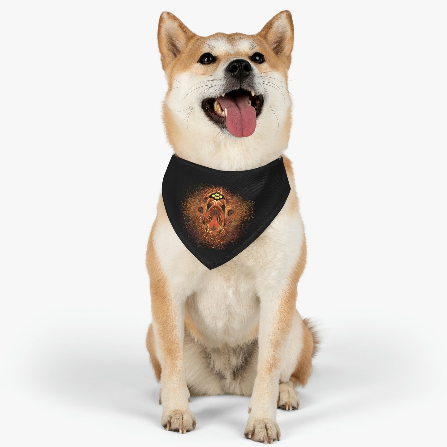 Fused Pet Bandana Collar