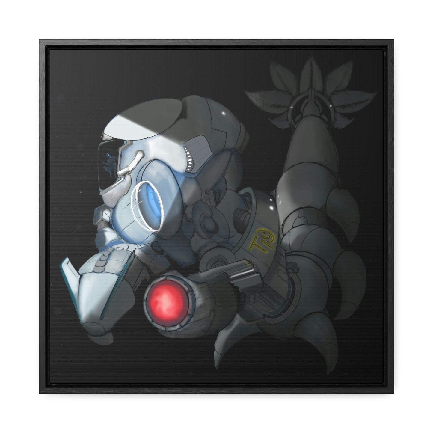 Aquanaut Gallery Canvas Square Frame