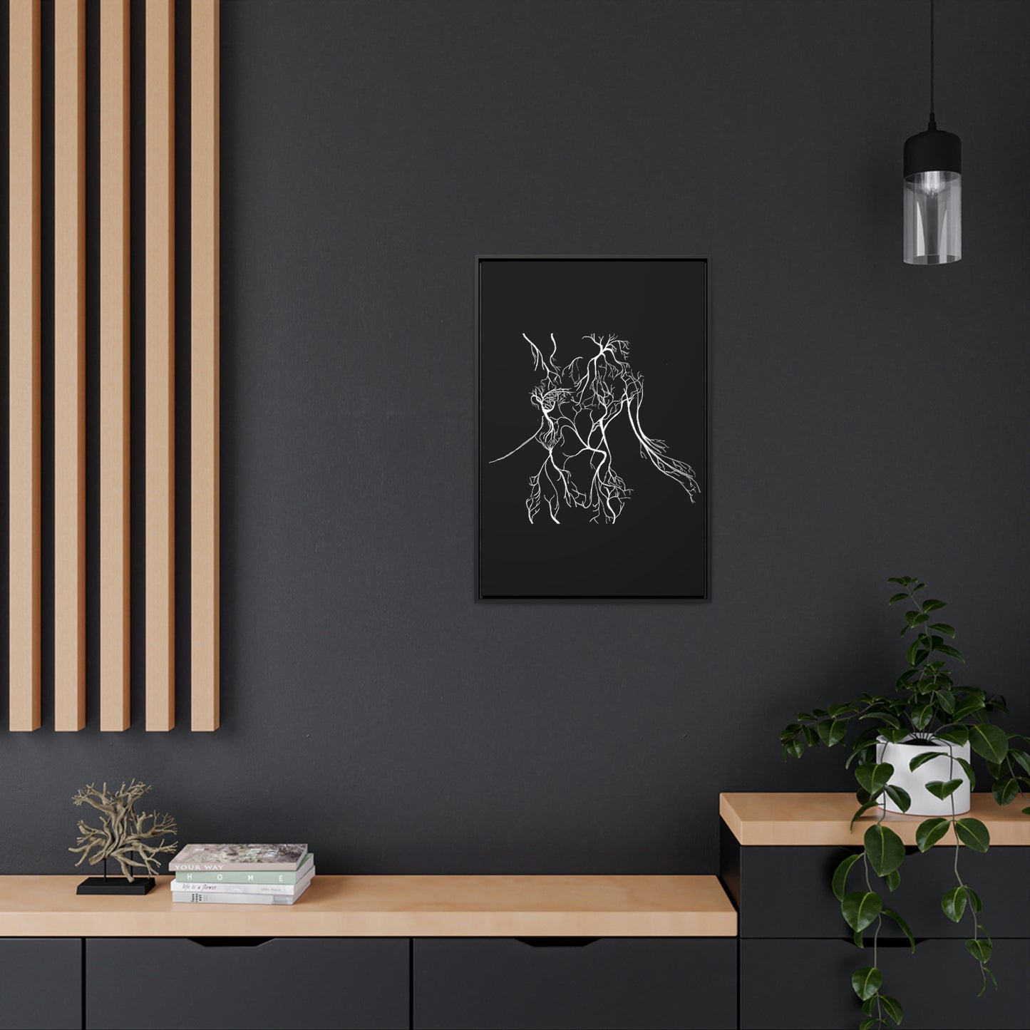I Am Light Gallery Canvas Wrap on Vertical Frame