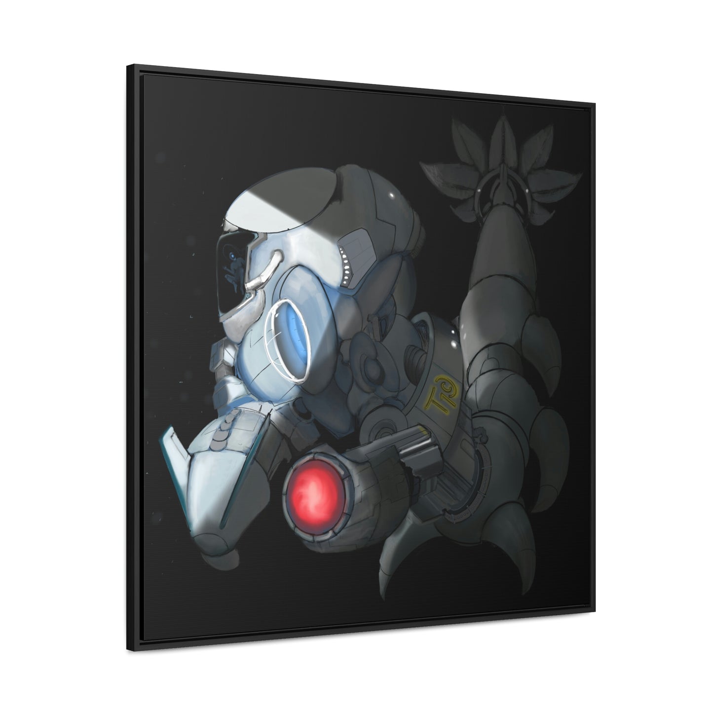 Aquanaut Gallery Canvas Square Frame