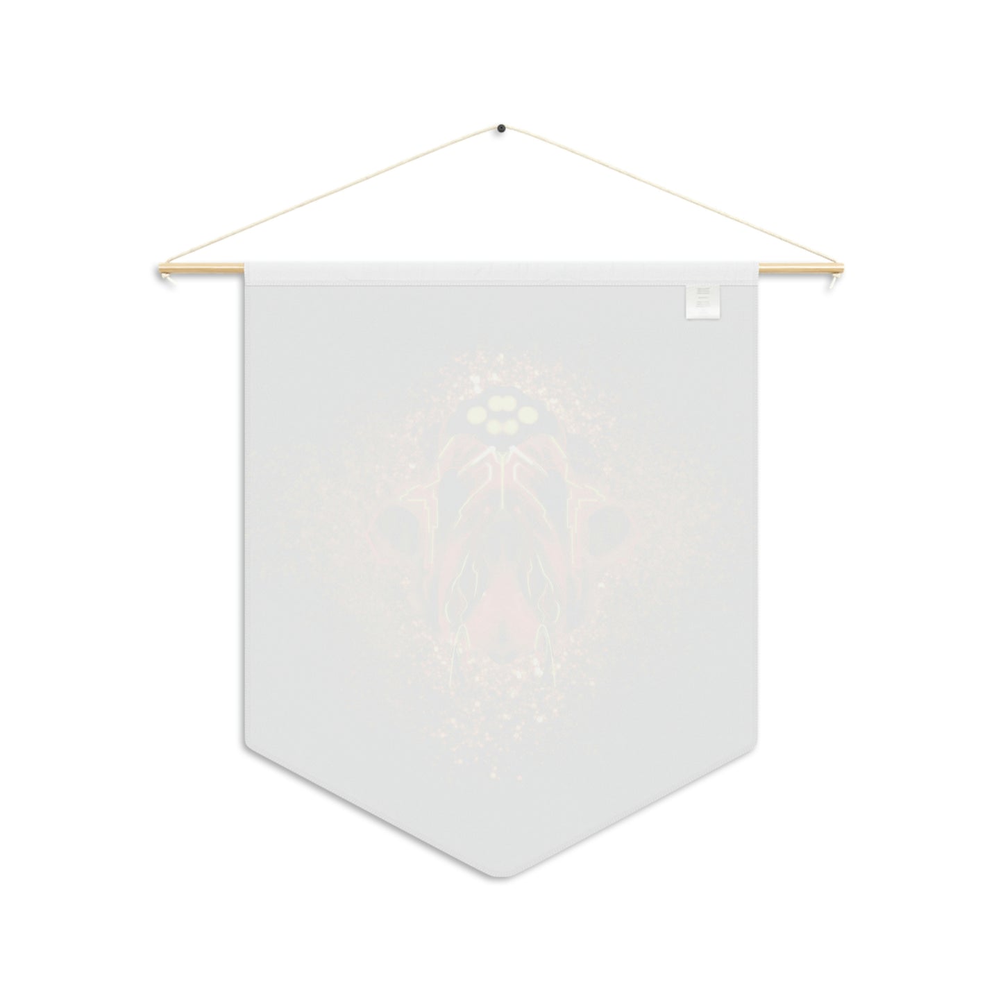 Fused Pennant Wall Hanging