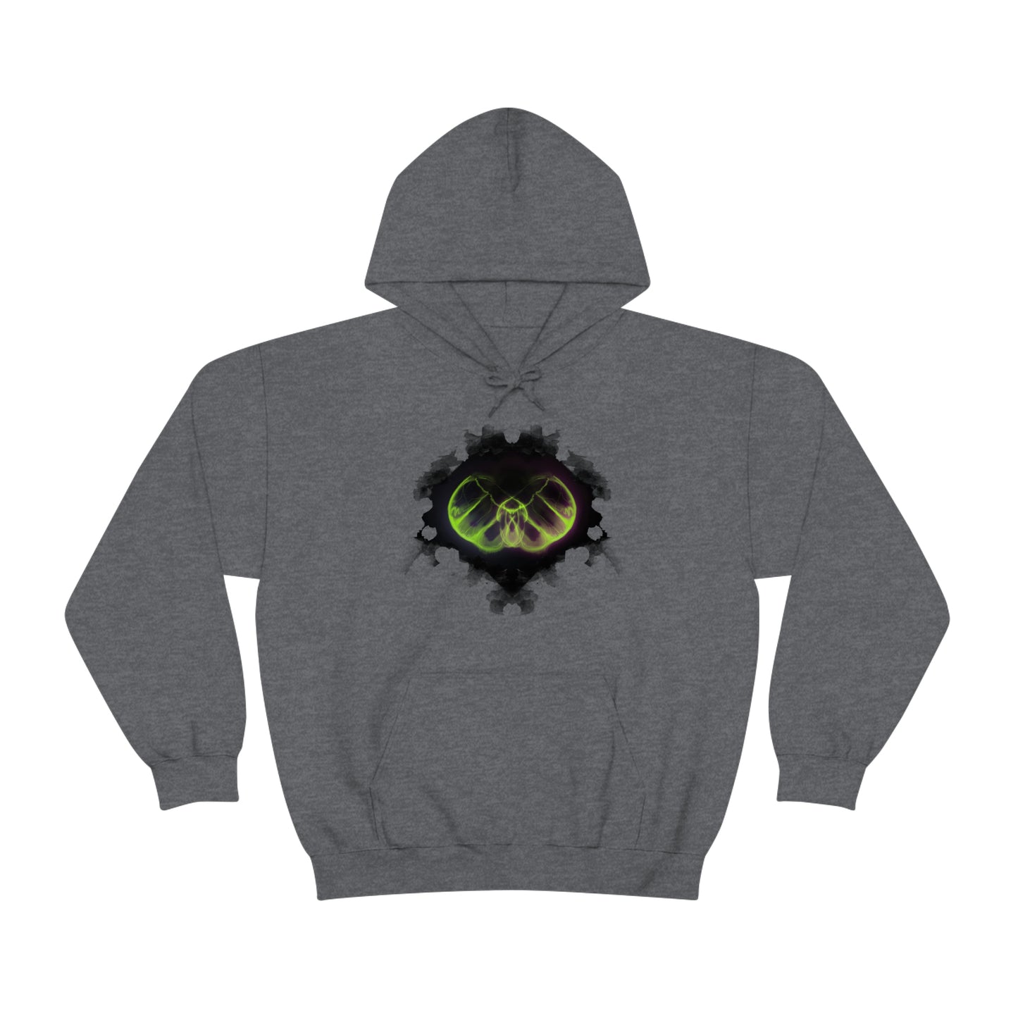 Phantasm Moth Unisex Heavy Blend Hooded Sweatshirt