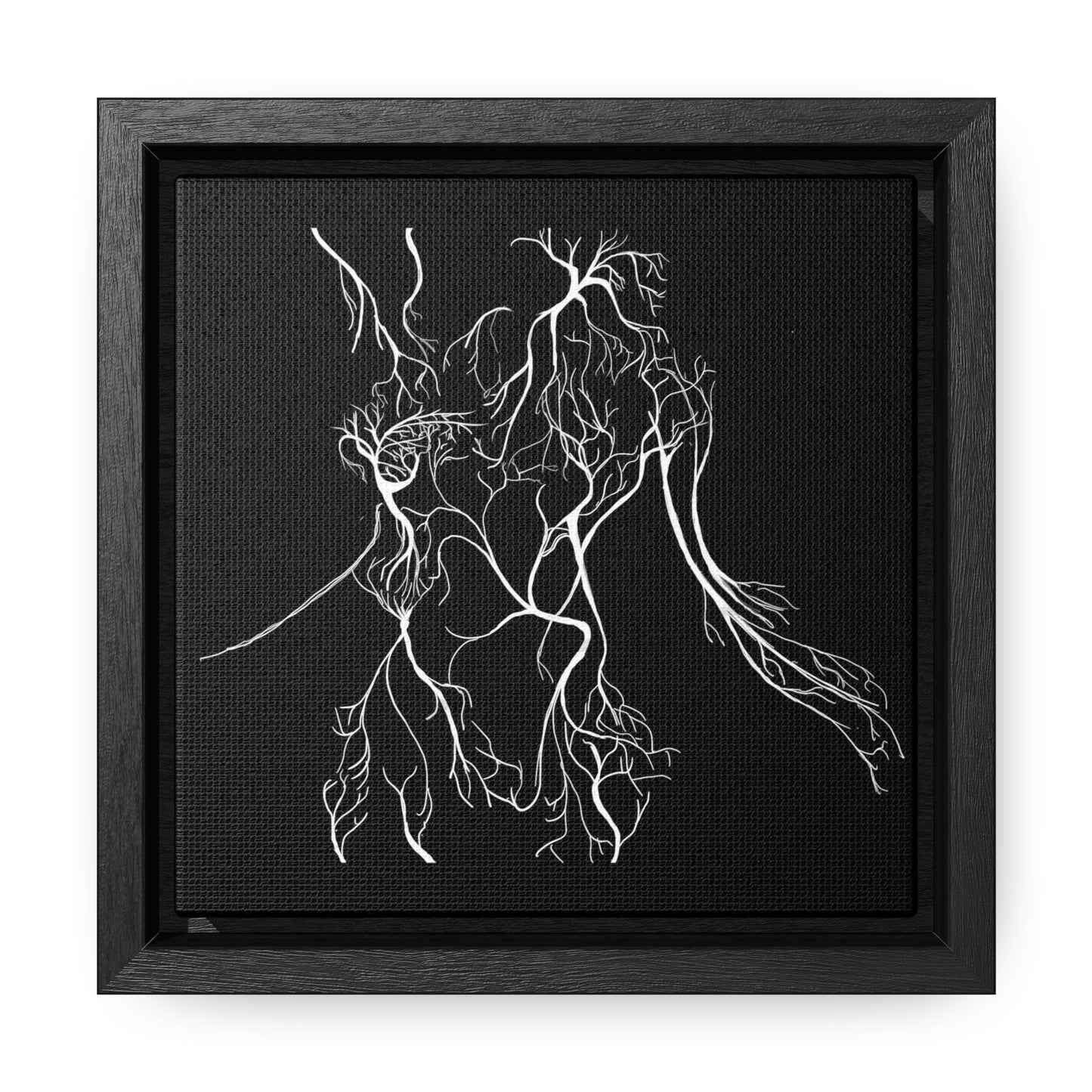 I Am Light Gallery Canvas Wrap Square Frame