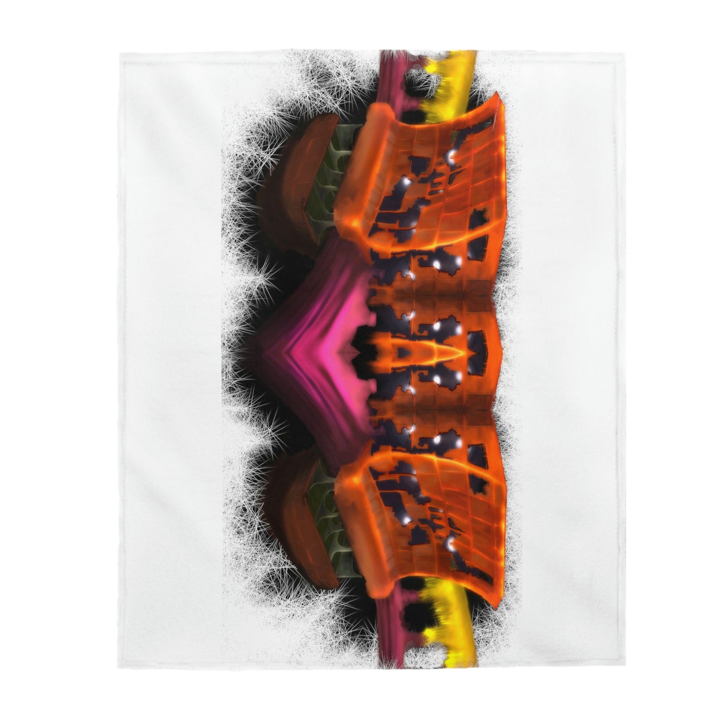 Polymerase III Corruption Velveteen Plush Blanket