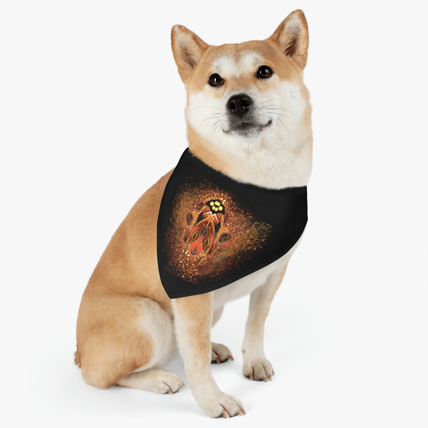 Fused Pet Bandana Collar