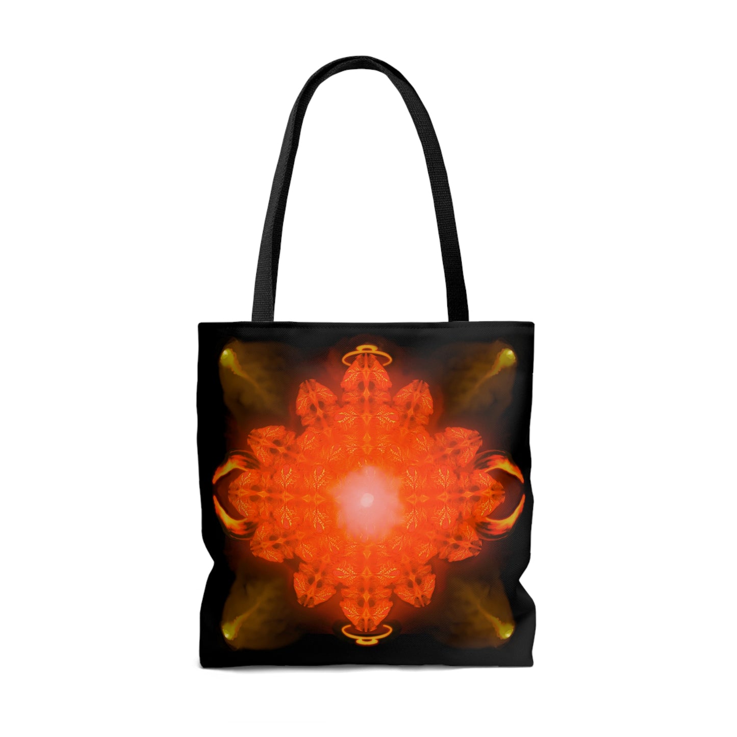 Fire & Ice Burst Tote Bag