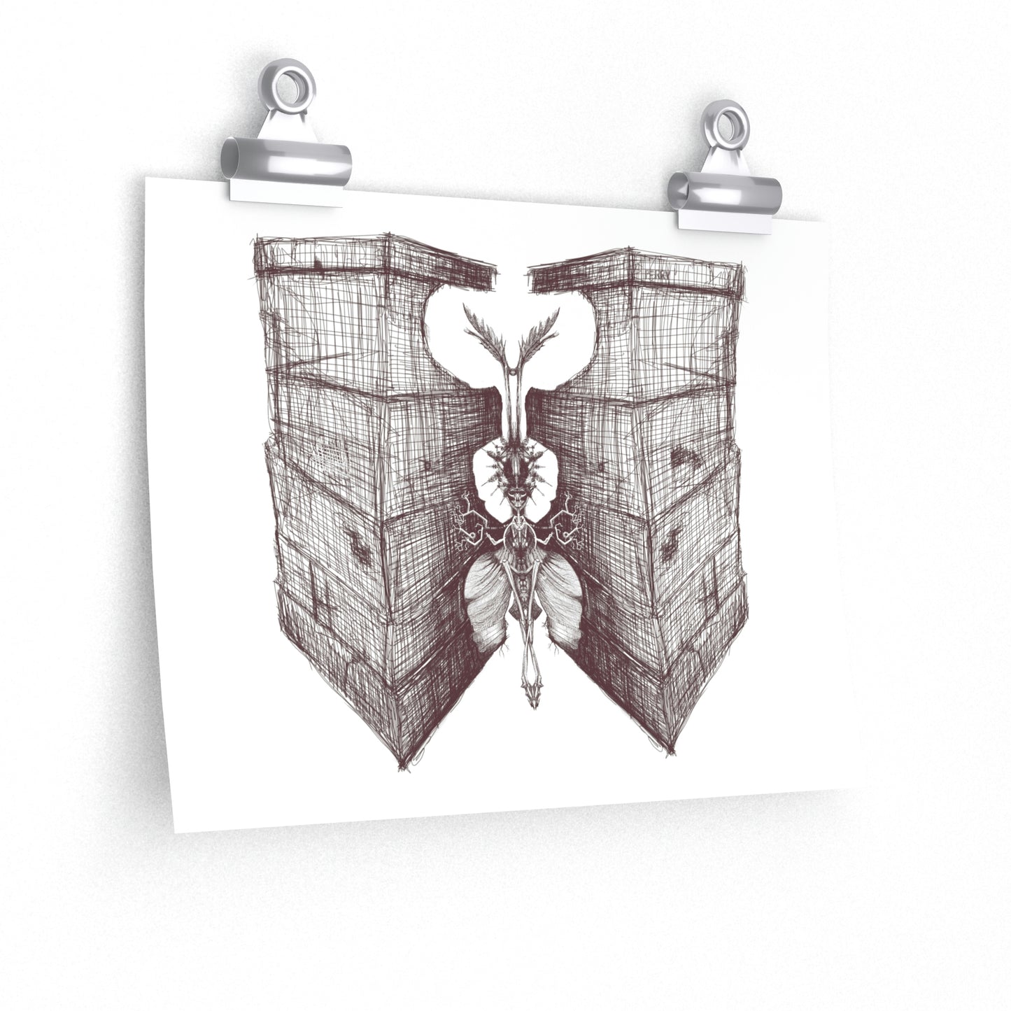 Heavy Wings Premium Matte horizontal poster