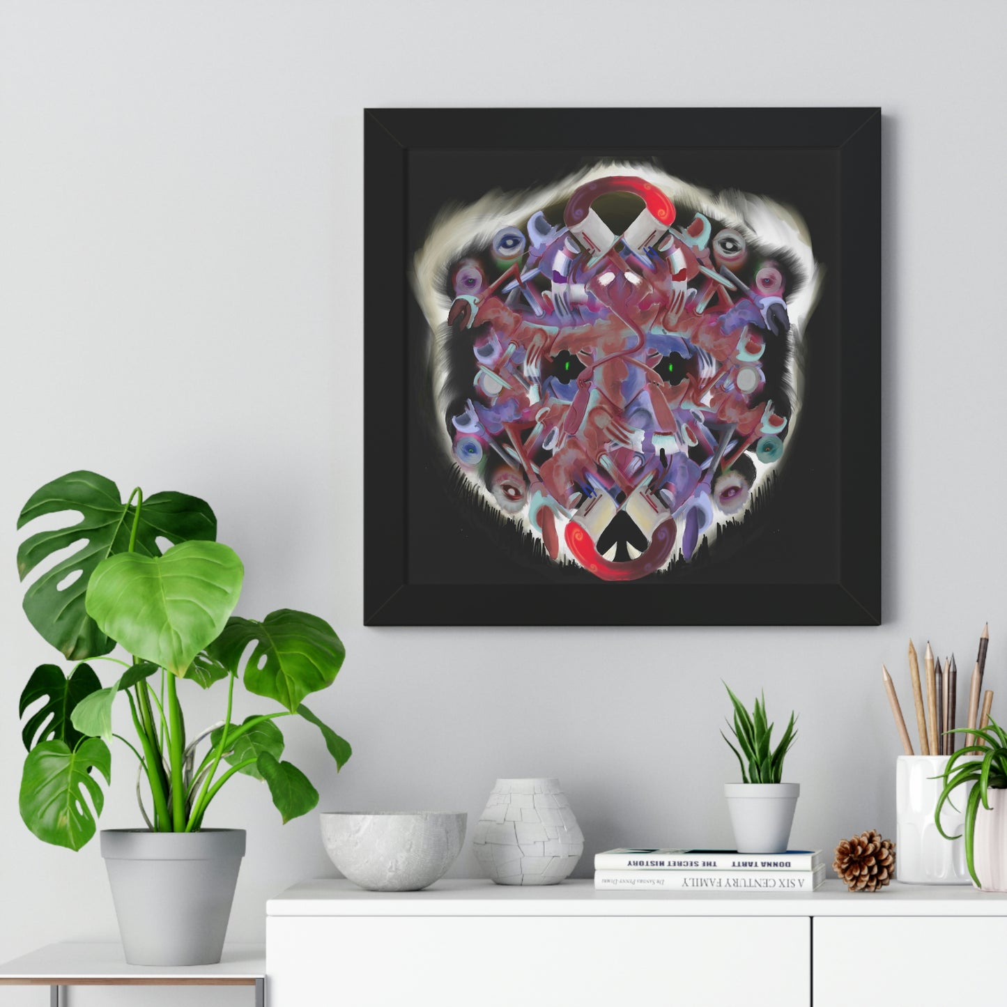Interfaces Framed 16"x16" Poster