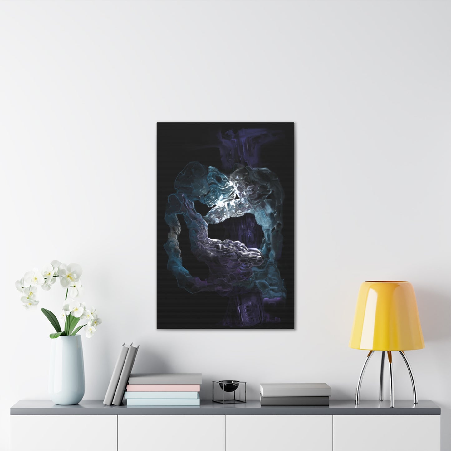 Anomalous Presence Print on Stretched Canvas
