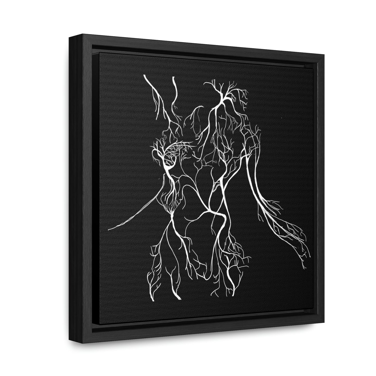 I Am Light Gallery Canvas Wrap Square Frame