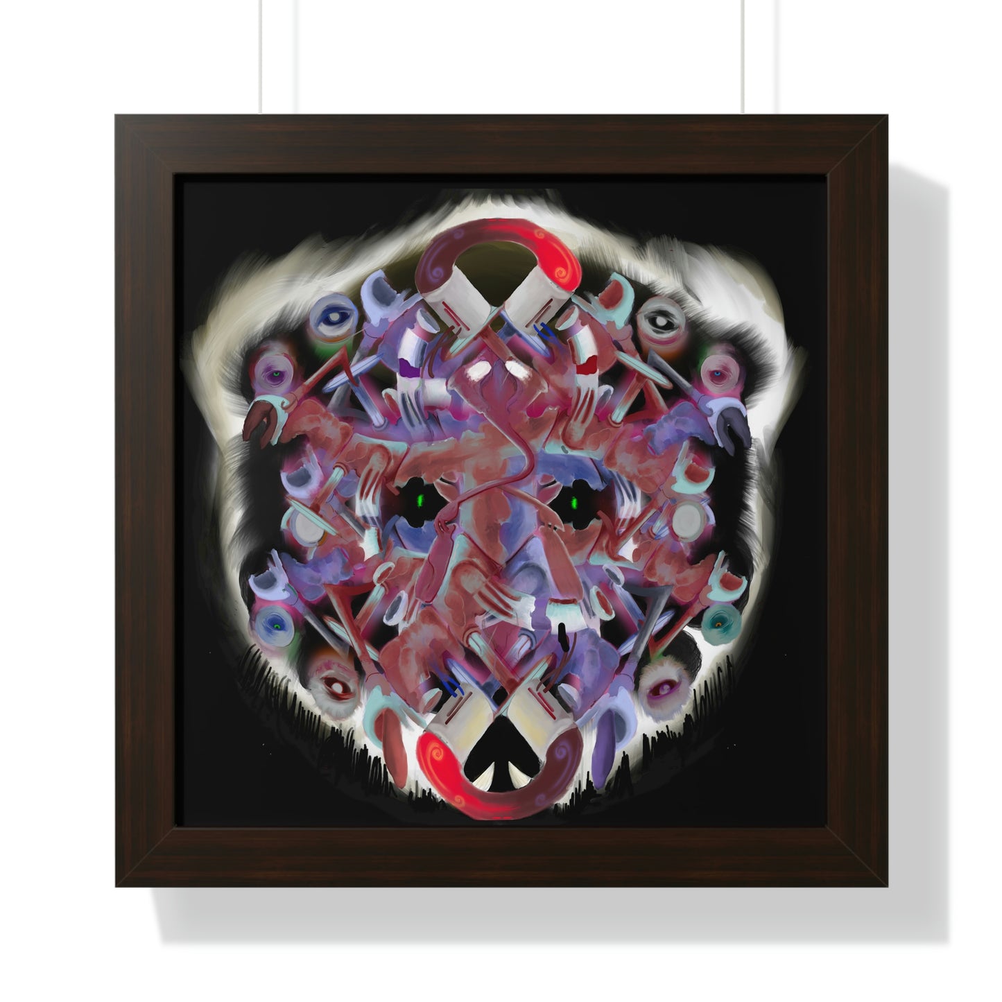 Interfaces Framed 16"x16" Poster