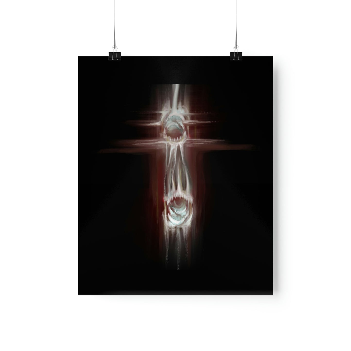 Torment in the Void Original Art Premium Matte Vertical Poster