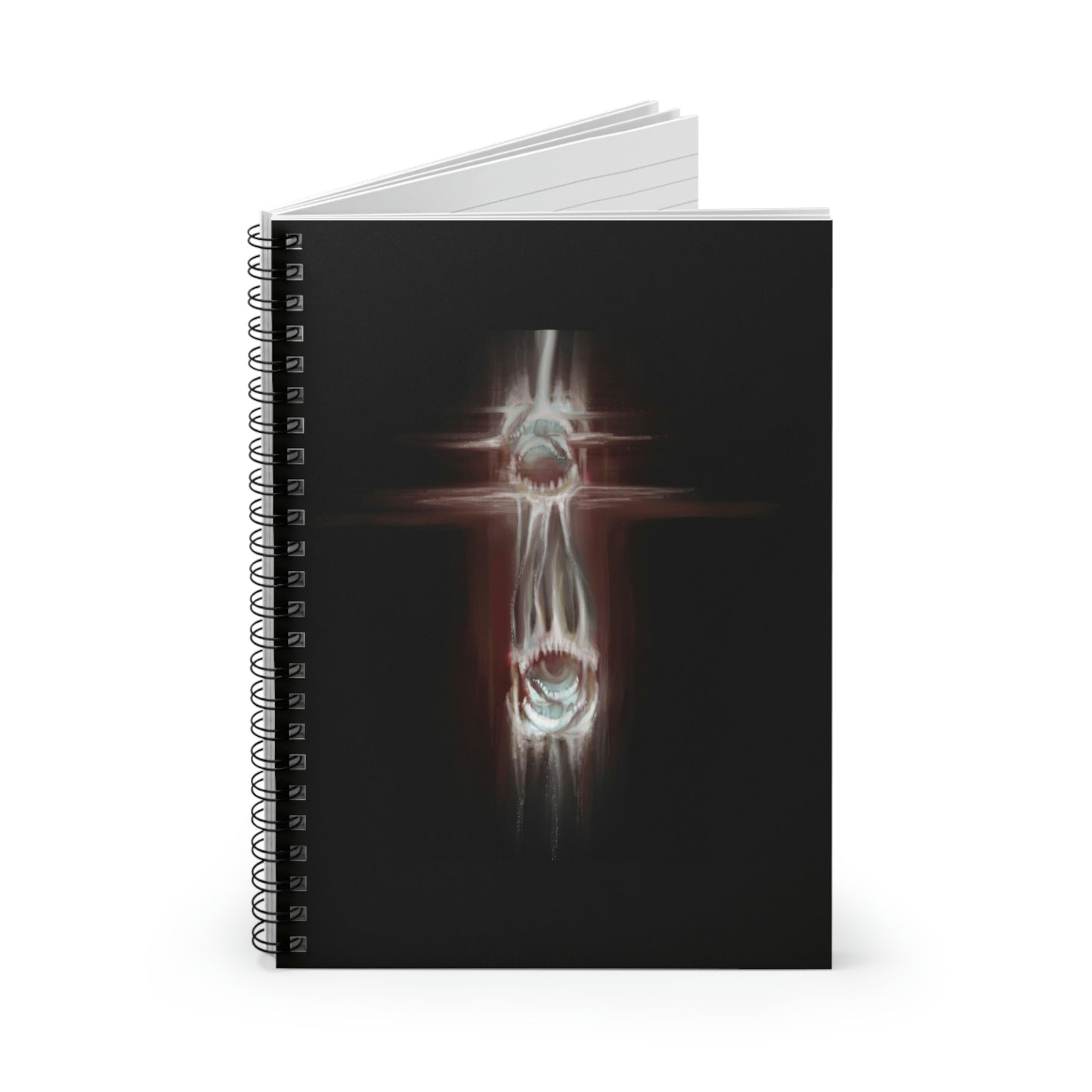 Torment in the Void Original Artwork Spiral Notebook - Ruled Line
