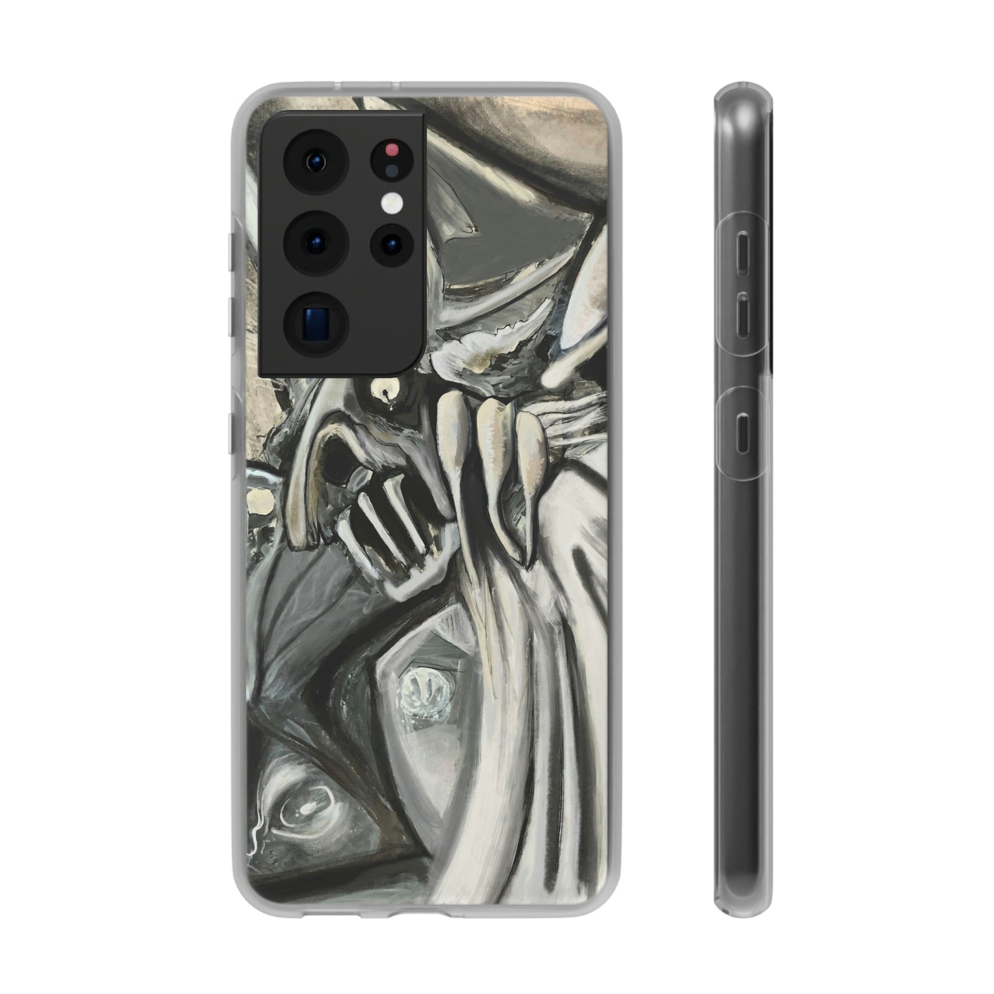 Terrified Flexi Phone Case for iphone and Samsung