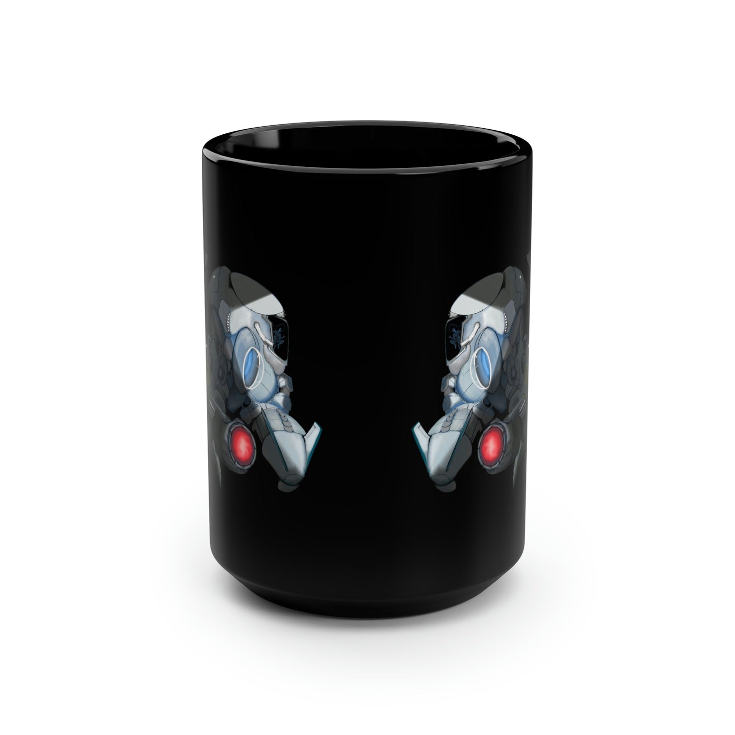 Aquanaut Black Mug, 15oz